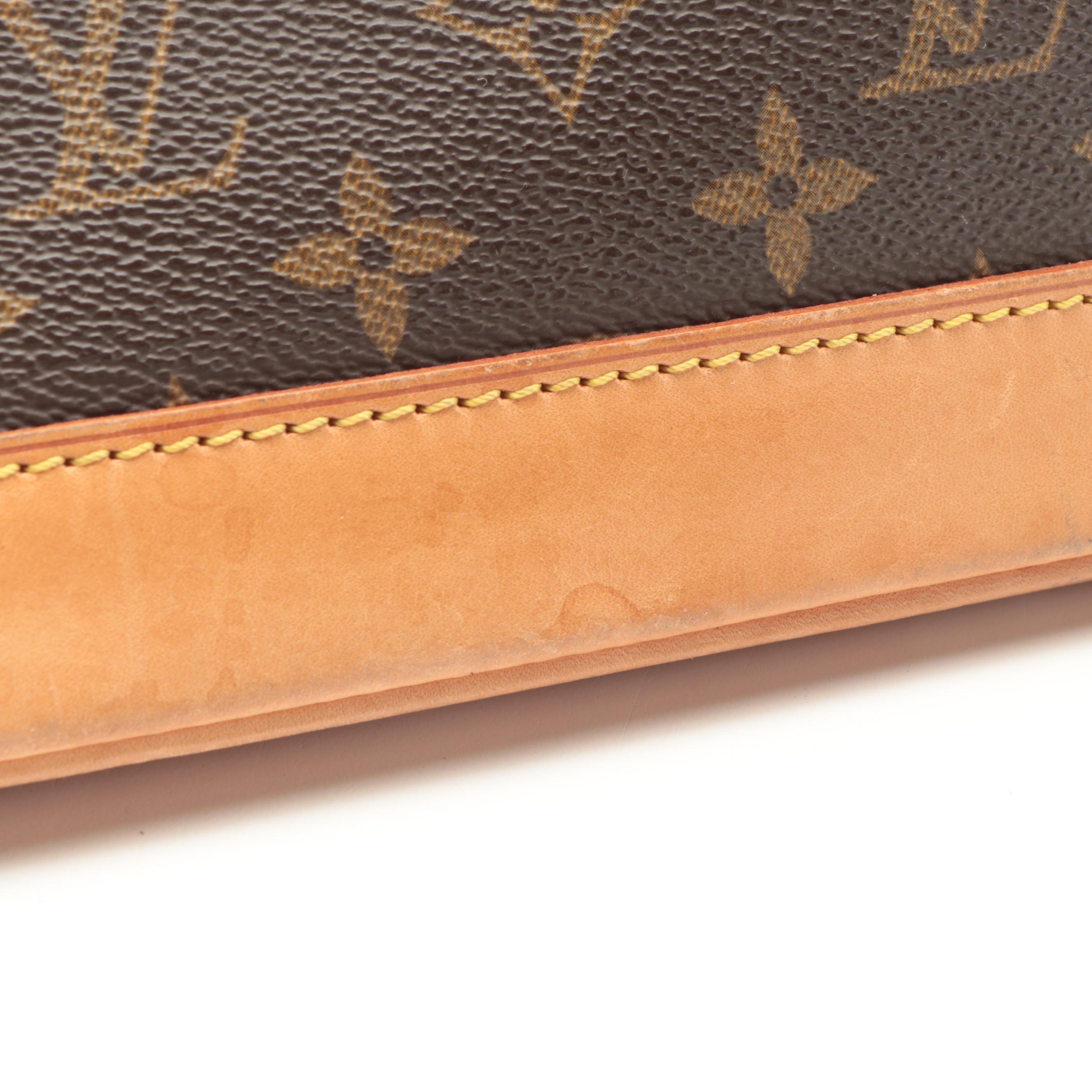 Louis Vuitton Alma PM in Monogram Canvas and Vachetta Leather