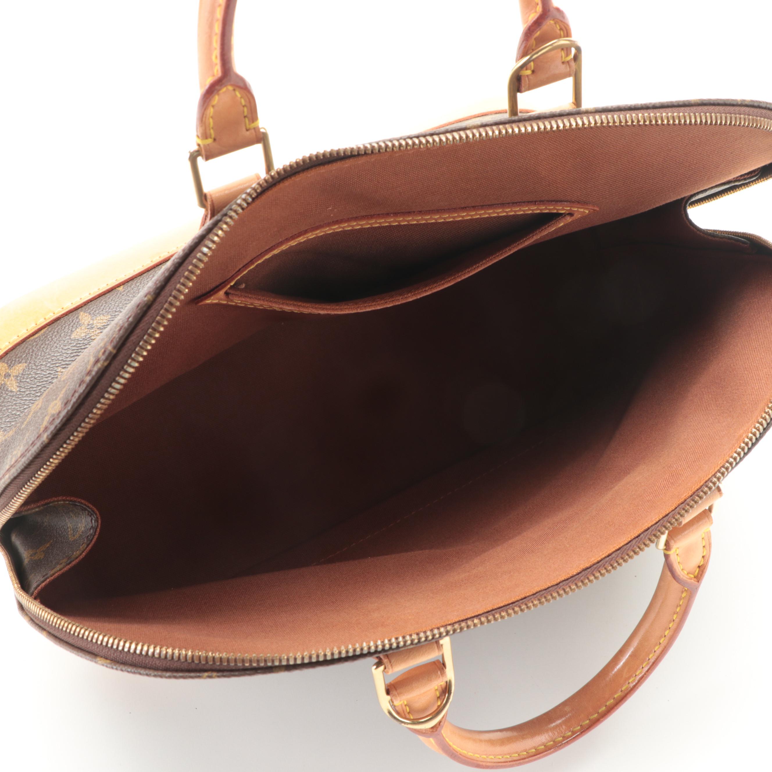 Louis Vuitton Alma PM in Monogram Canvas and Vachetta Leather