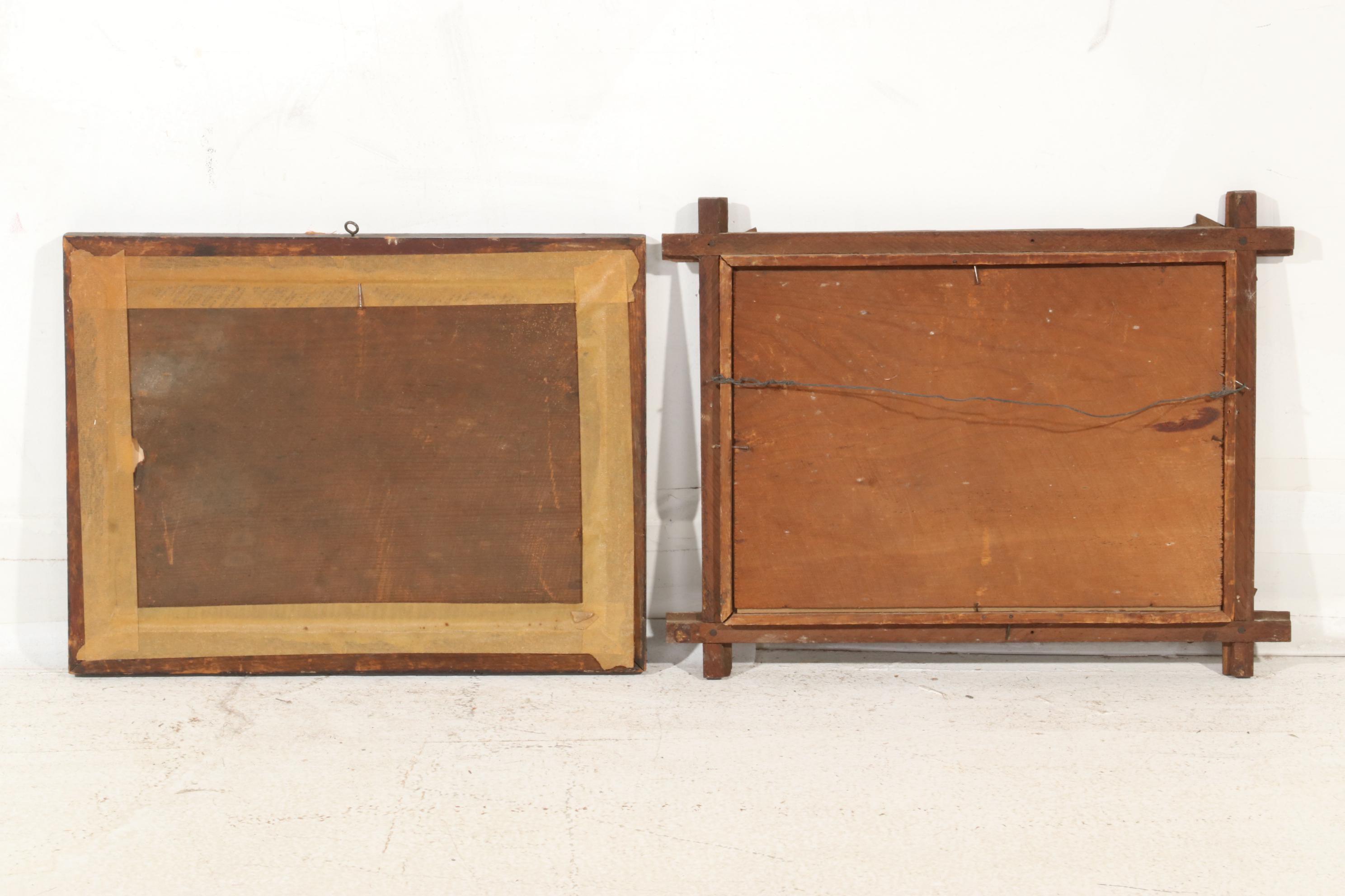 Hand-Colored Lithographs of Pocahontas and Cascade, Late 19th Century