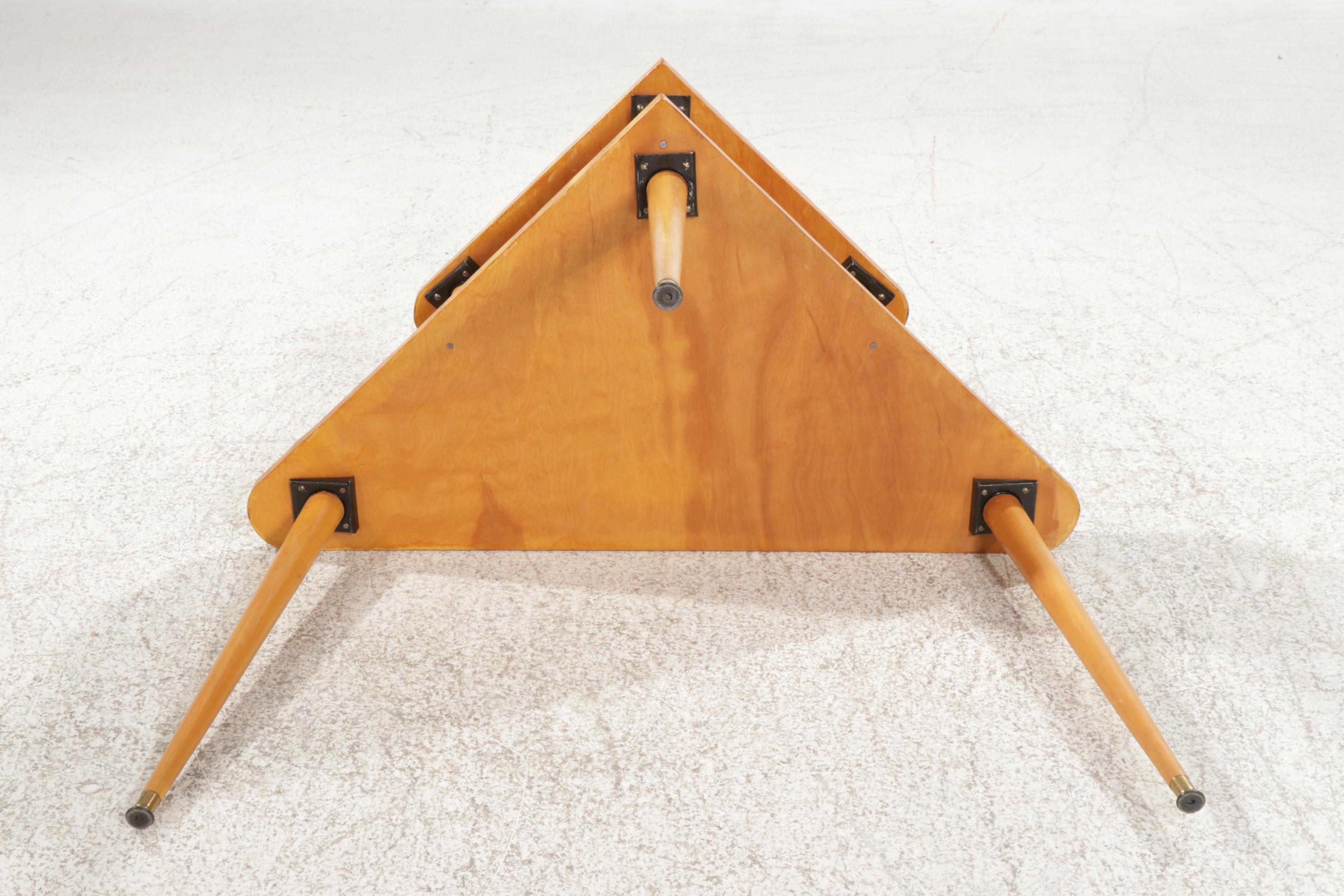 Mid Century Modern Corner Writing Table