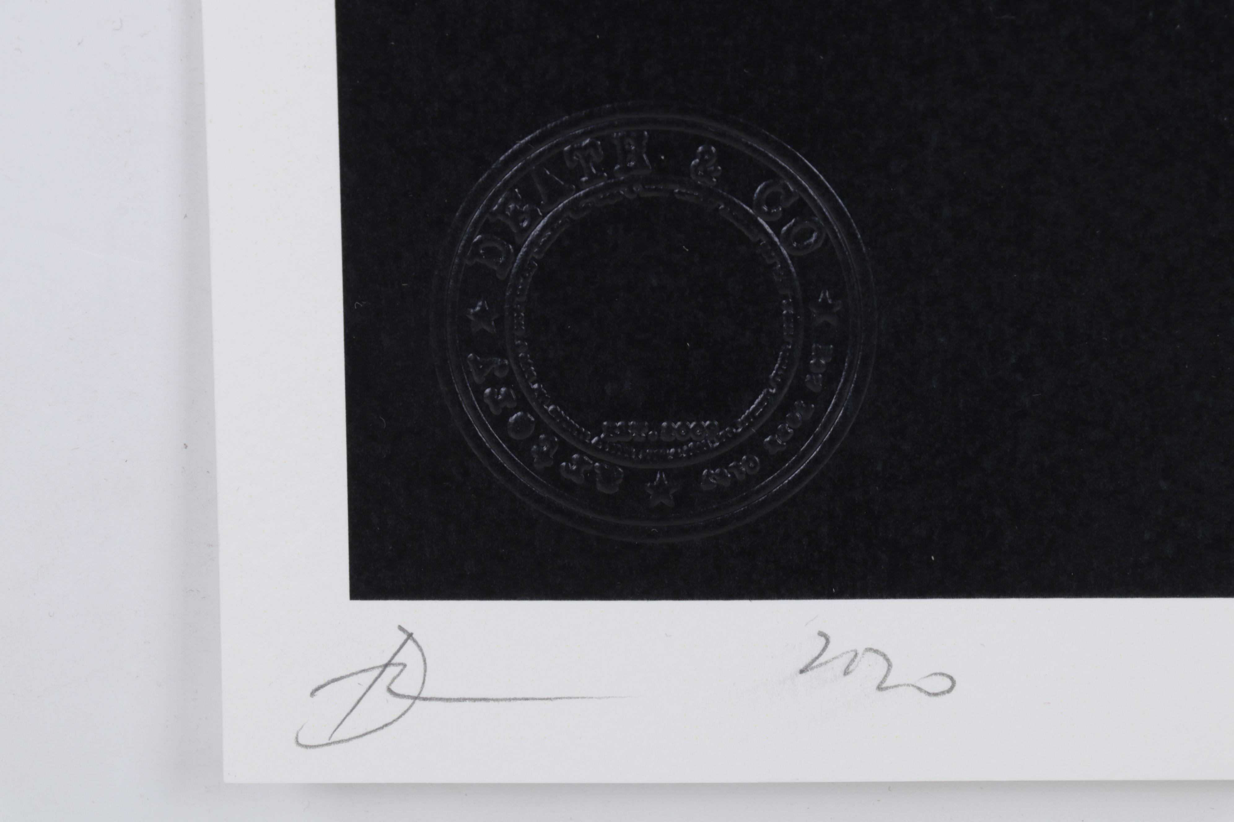 Death NYC Pop Art Graphic Print Homage to Banksy, 2020