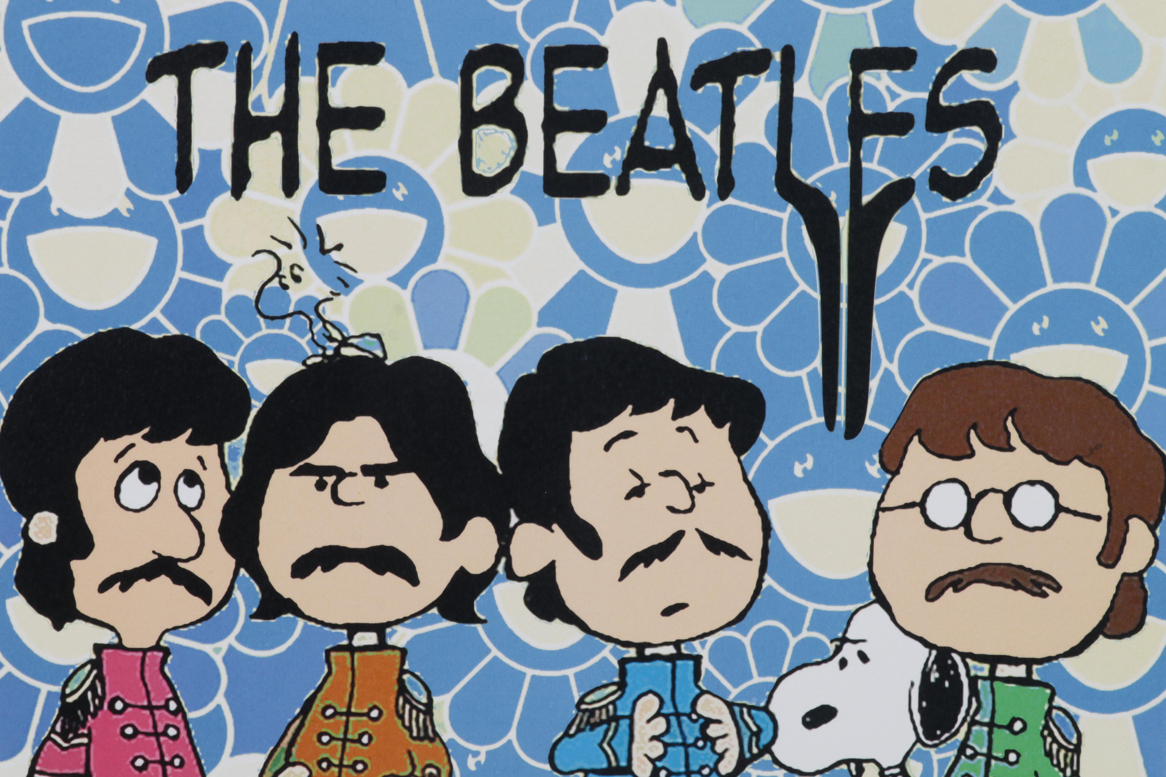 Death NYC Pop Art Graphic Print "Snoop Beatles B," 2020