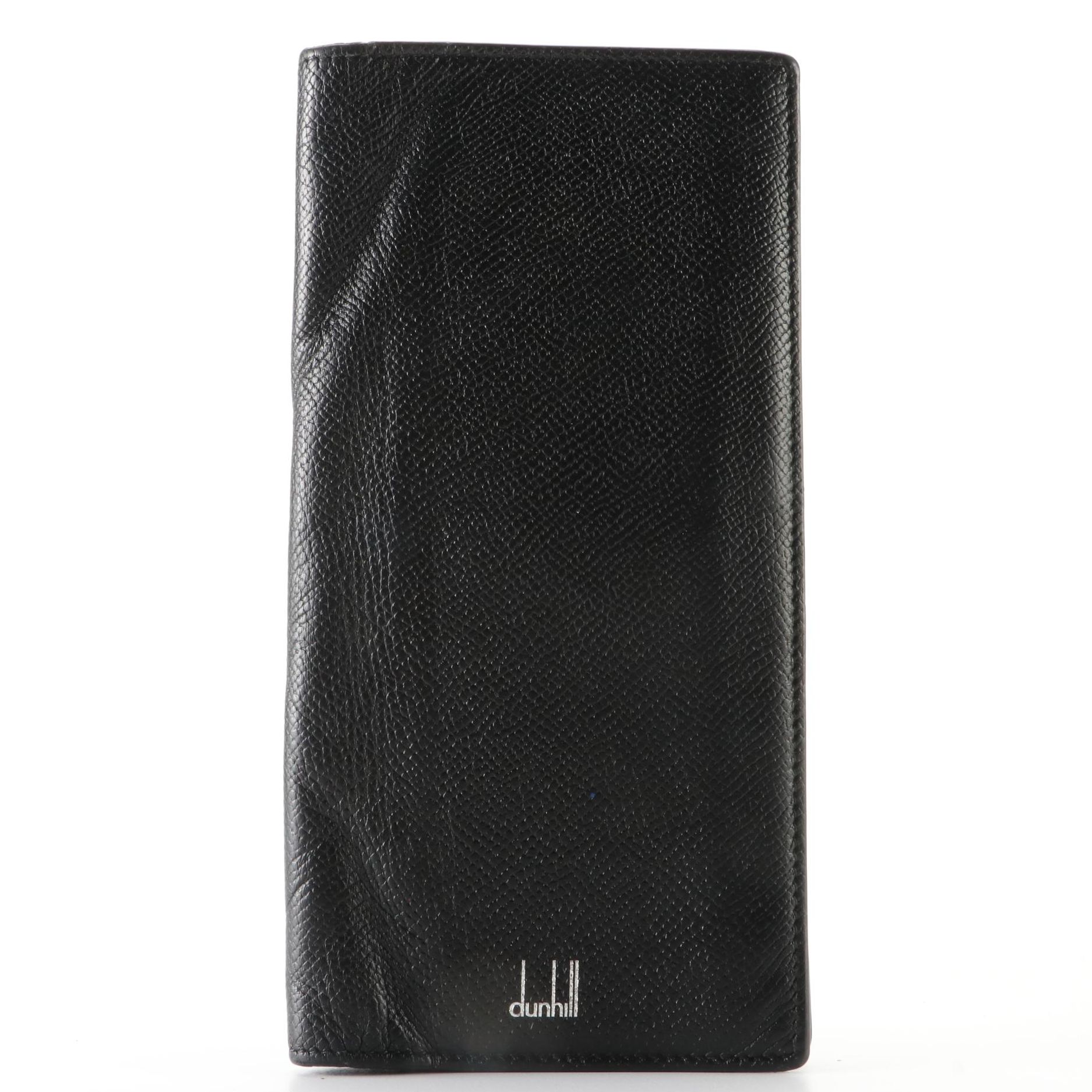 Dunhill Long Wallet in Textured Leather