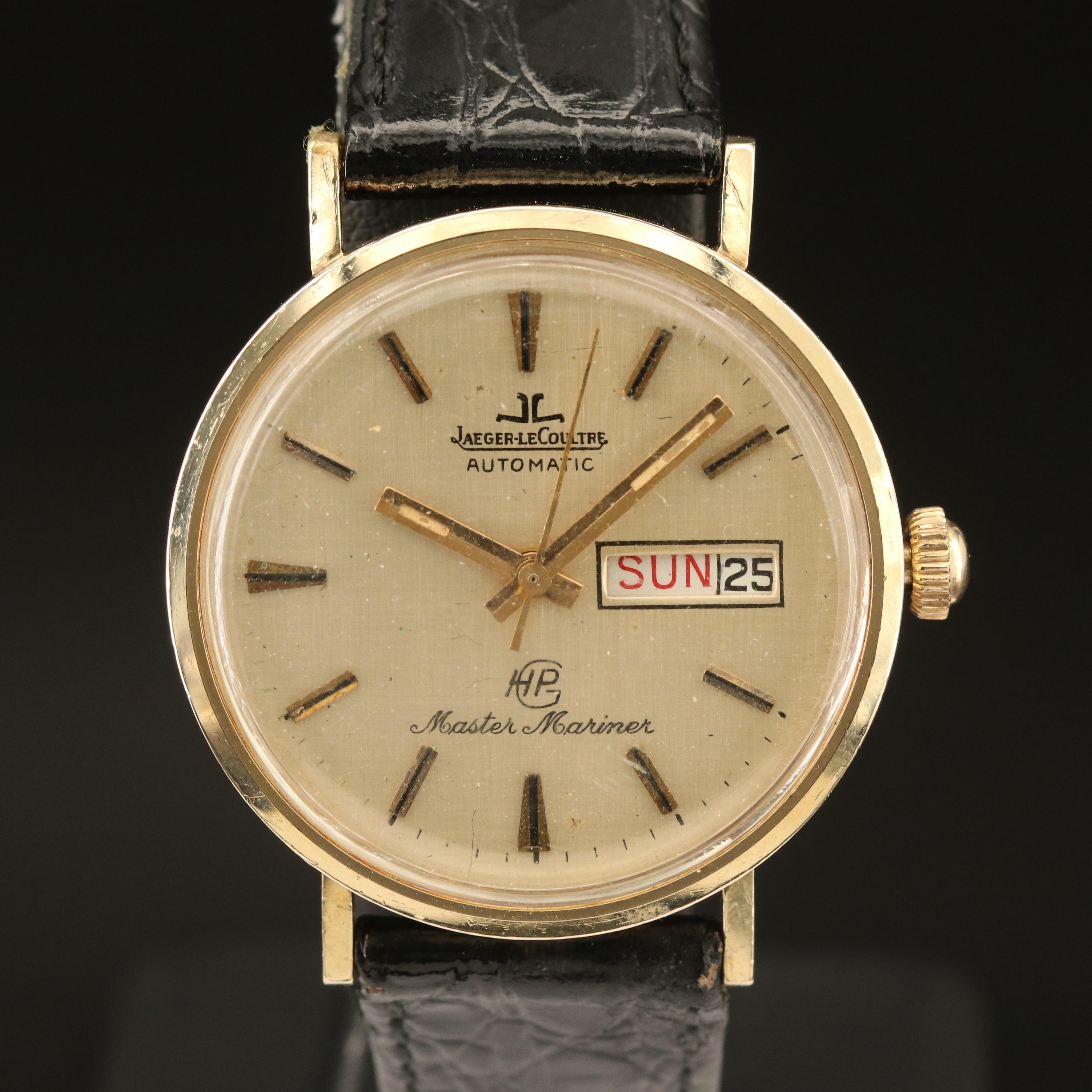 14K Jaeger - LeCoultre Master Mariner Watch