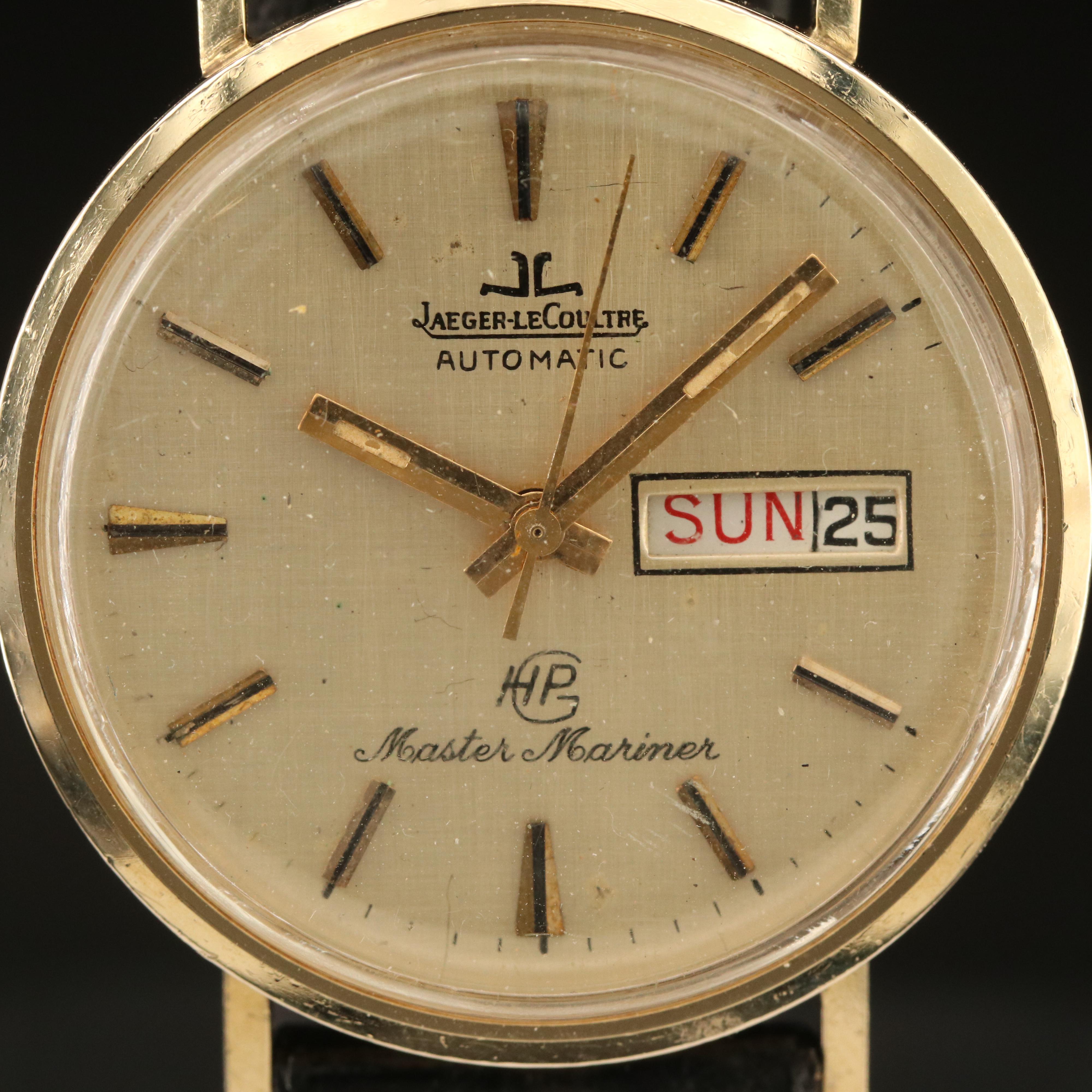 14K Jaeger - LeCoultre Master Mariner Watch