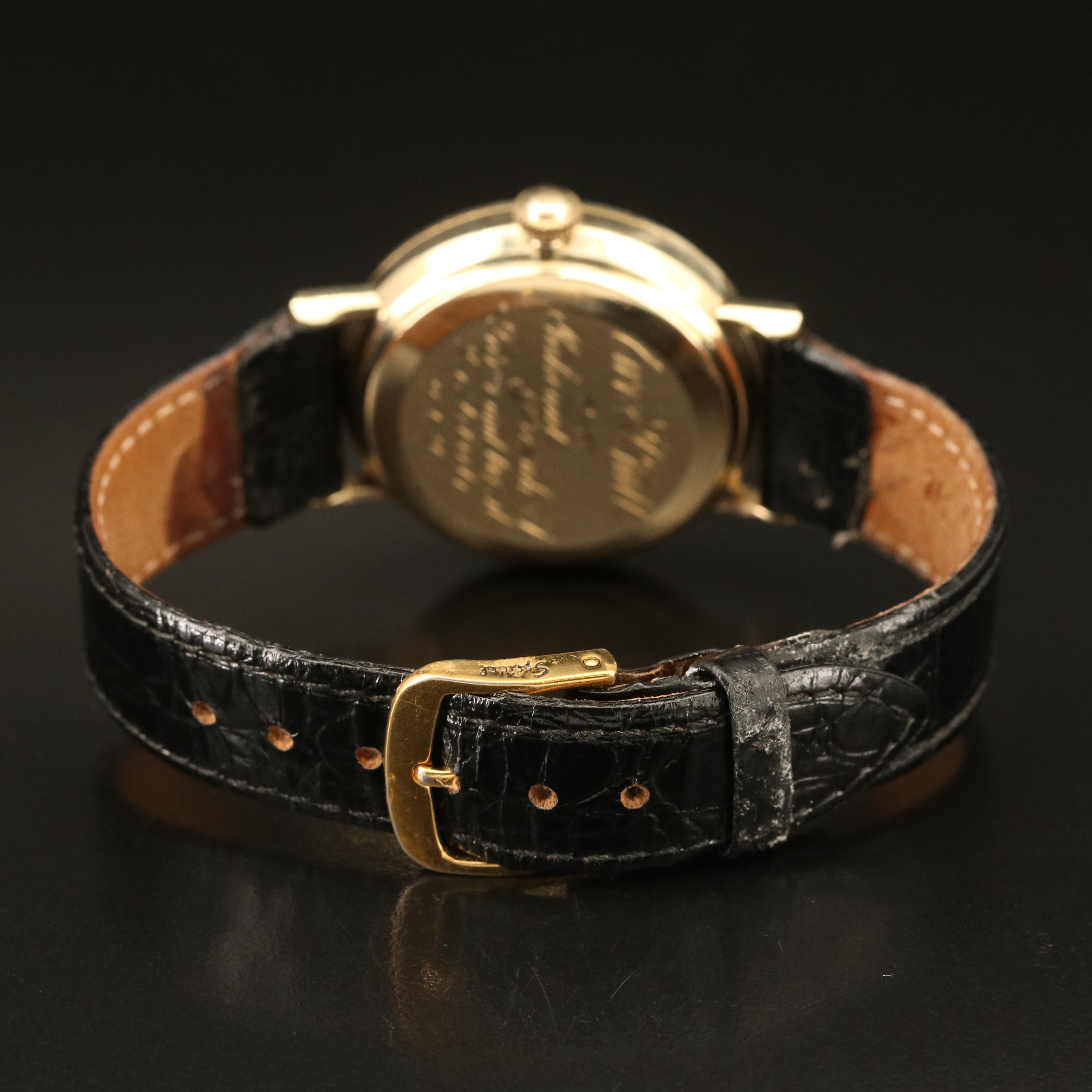 14K Jaeger - LeCoultre Master Mariner Watch