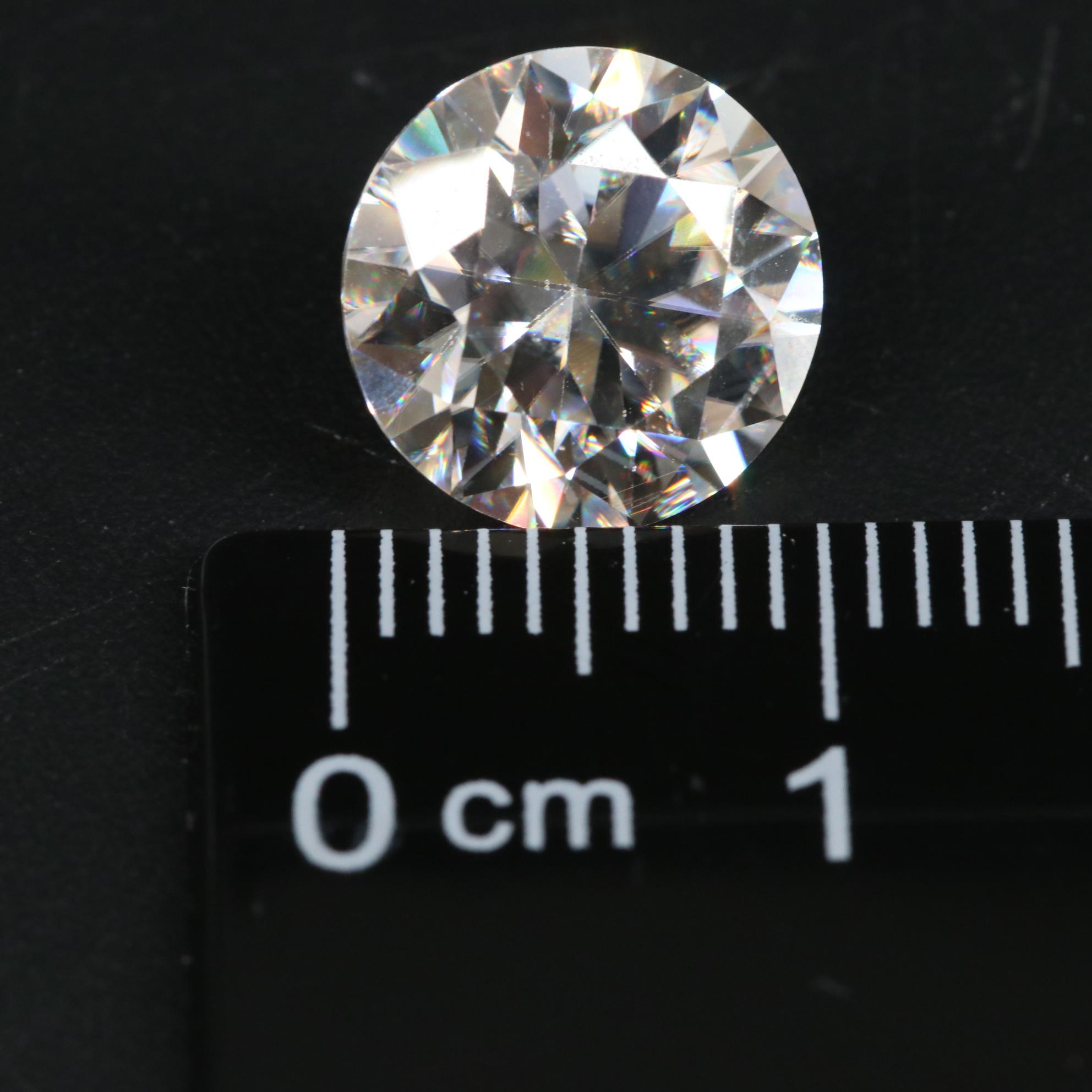 Loose 3.49 CT Moissanite