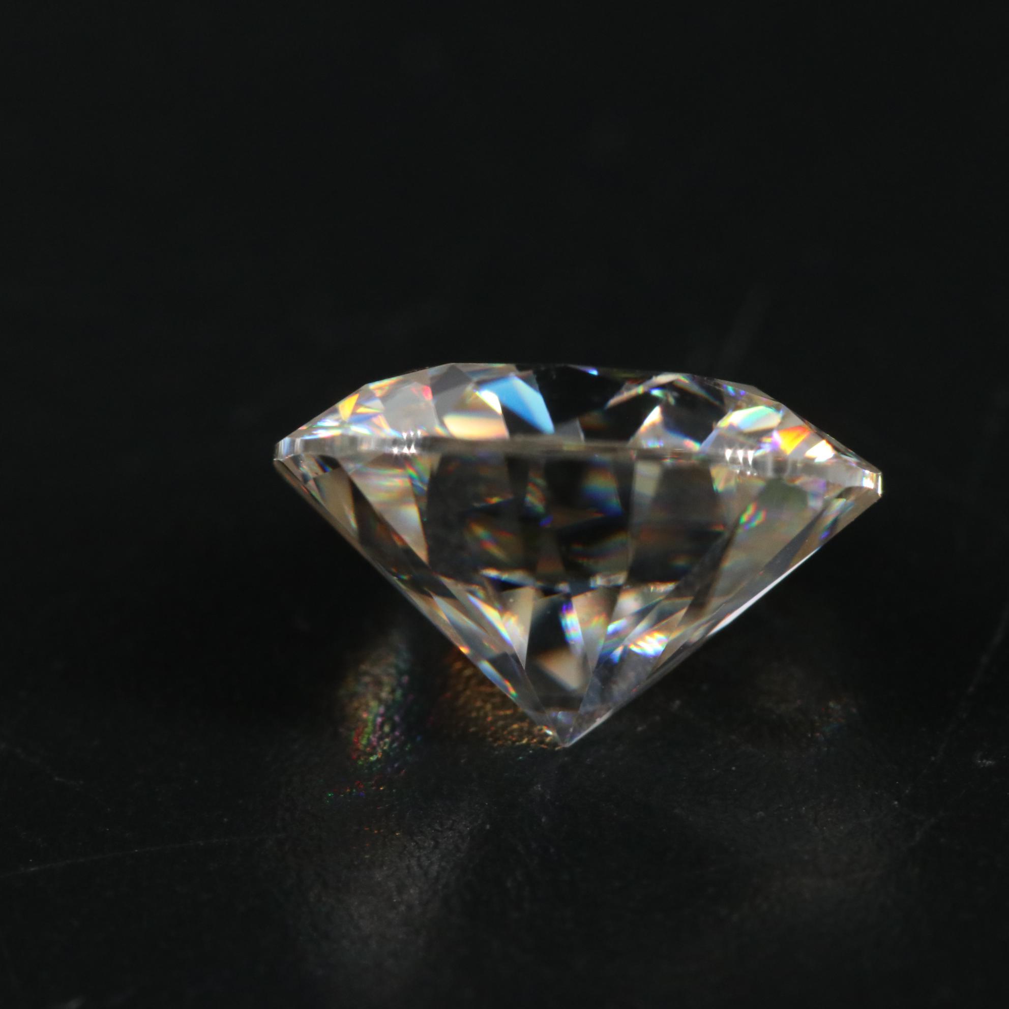 Loose 3.49 CT Moissanite