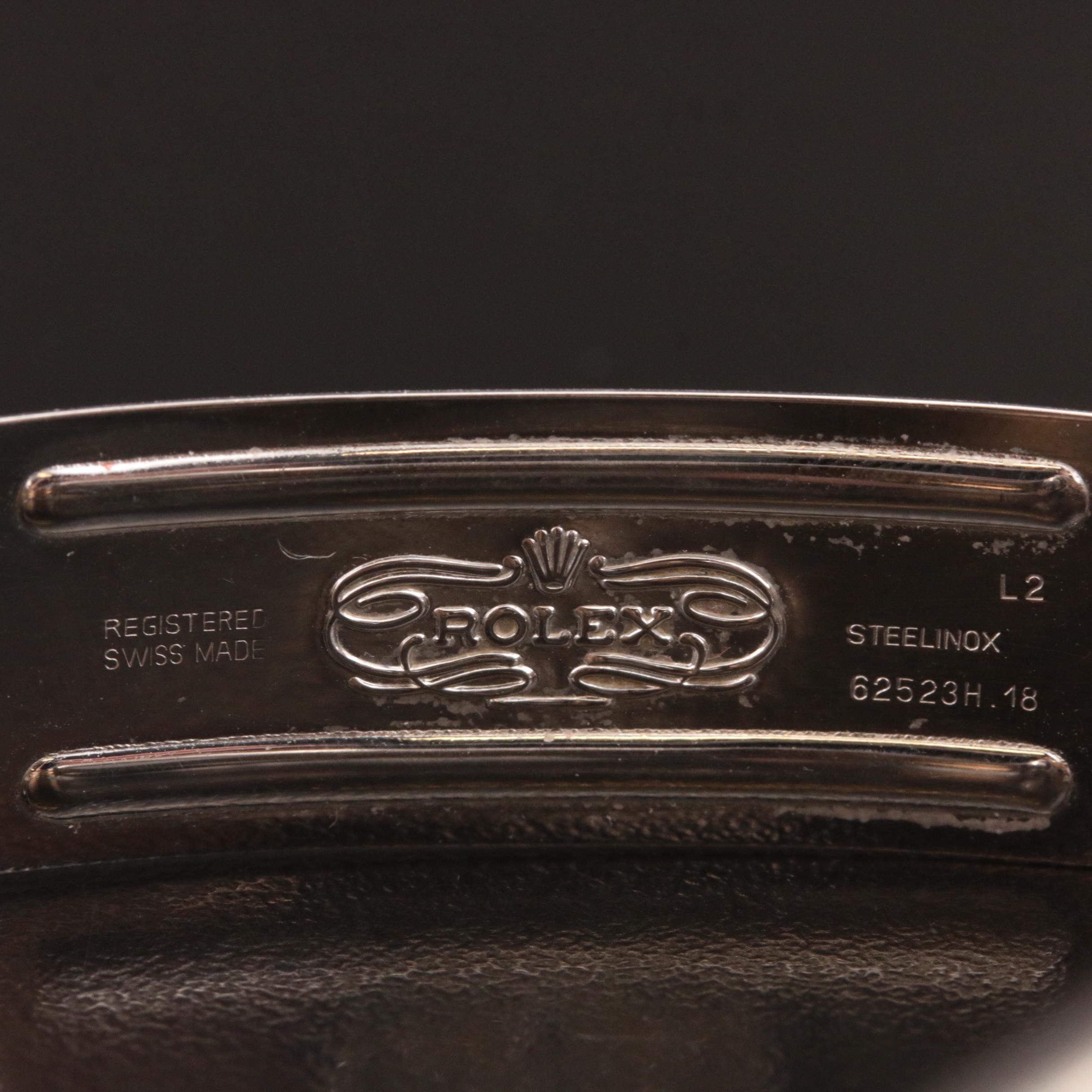 Rolex Oyster Perpetual Datejust Thunderbird Bezel and Diamond Dial Watch