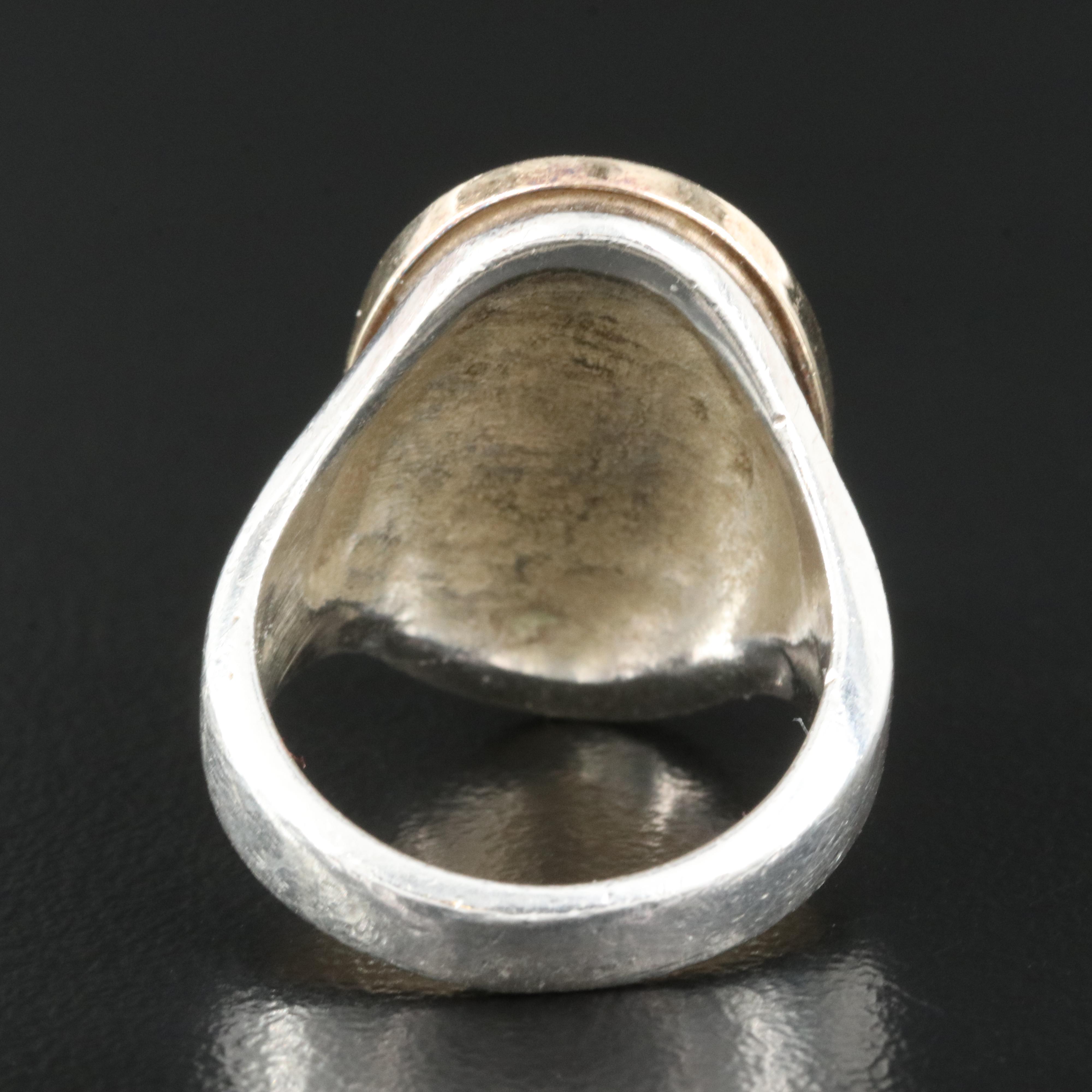 14K and Sterling Tanzanite Ring