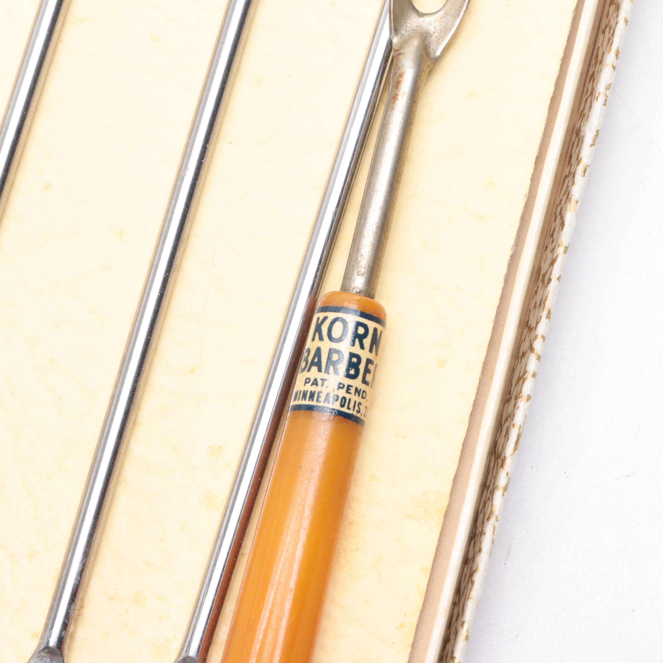 Sta-Brite, Star with Other Bakelite Handled Flatware and Fondue Forks