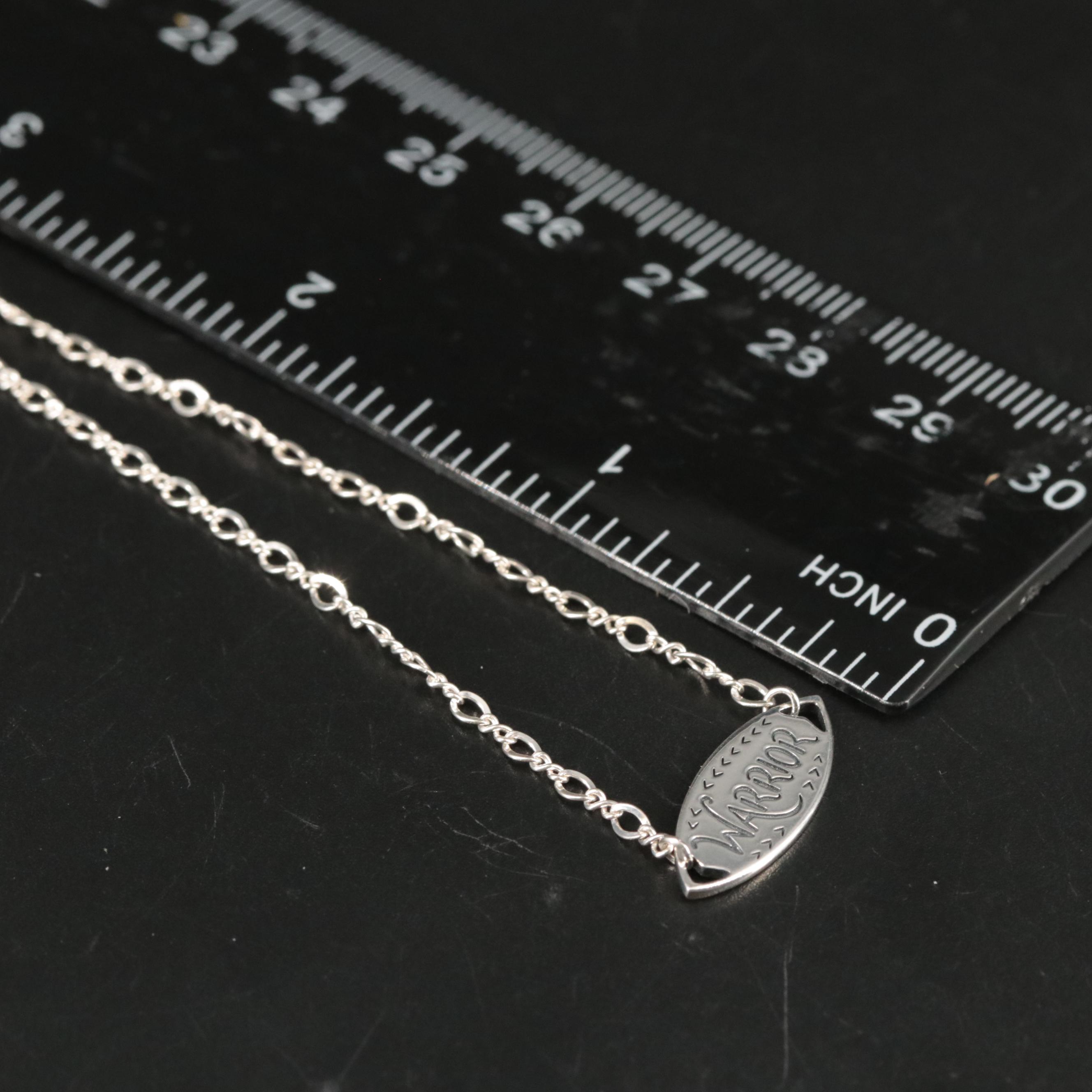 Sterling "Warrior" Bracelet