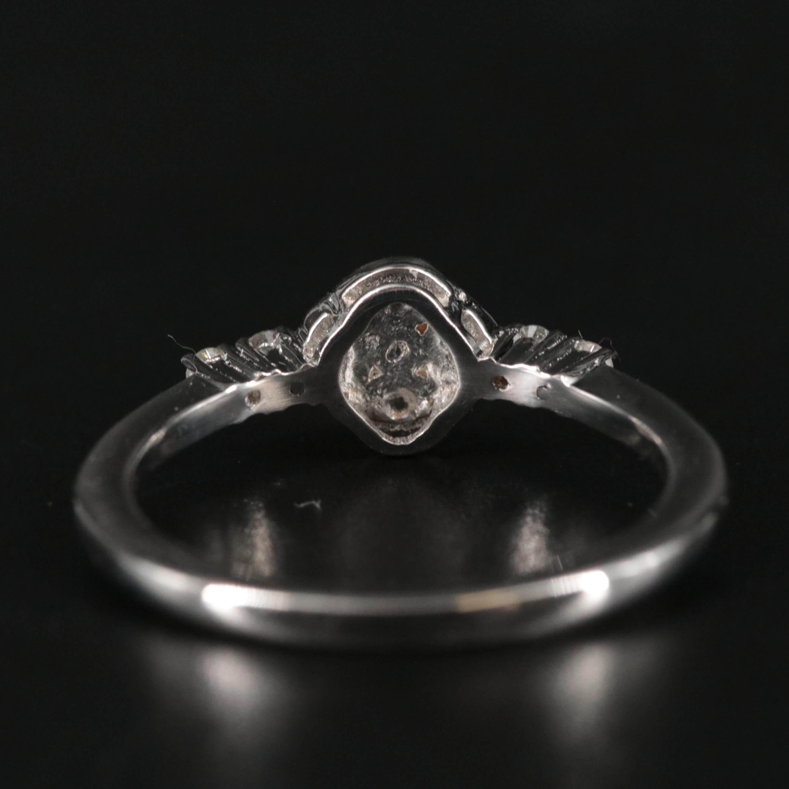 14K Diamond Ring