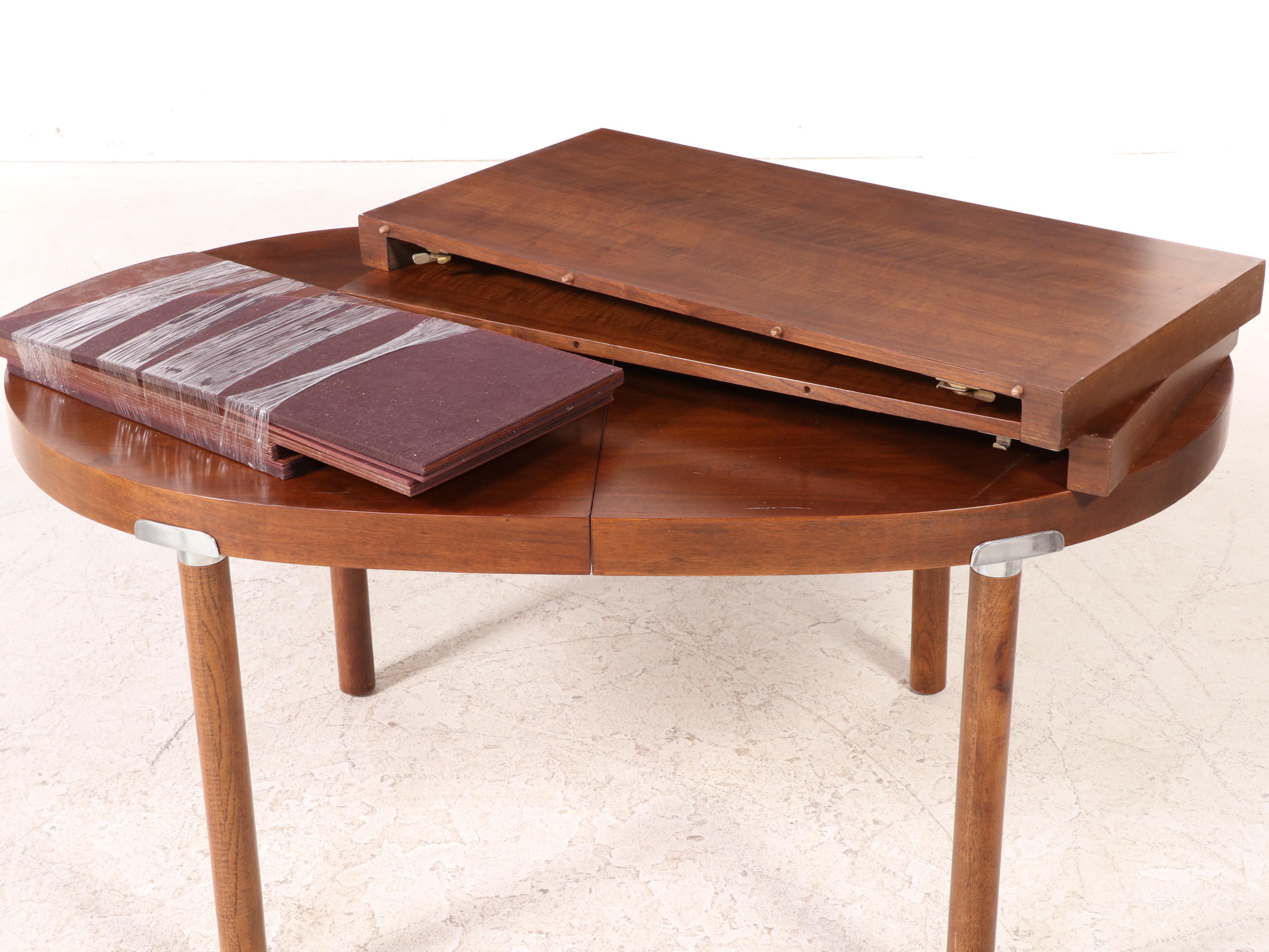 Thomasville Mid Century Modern Eight-Piece Dining Set, 1970s