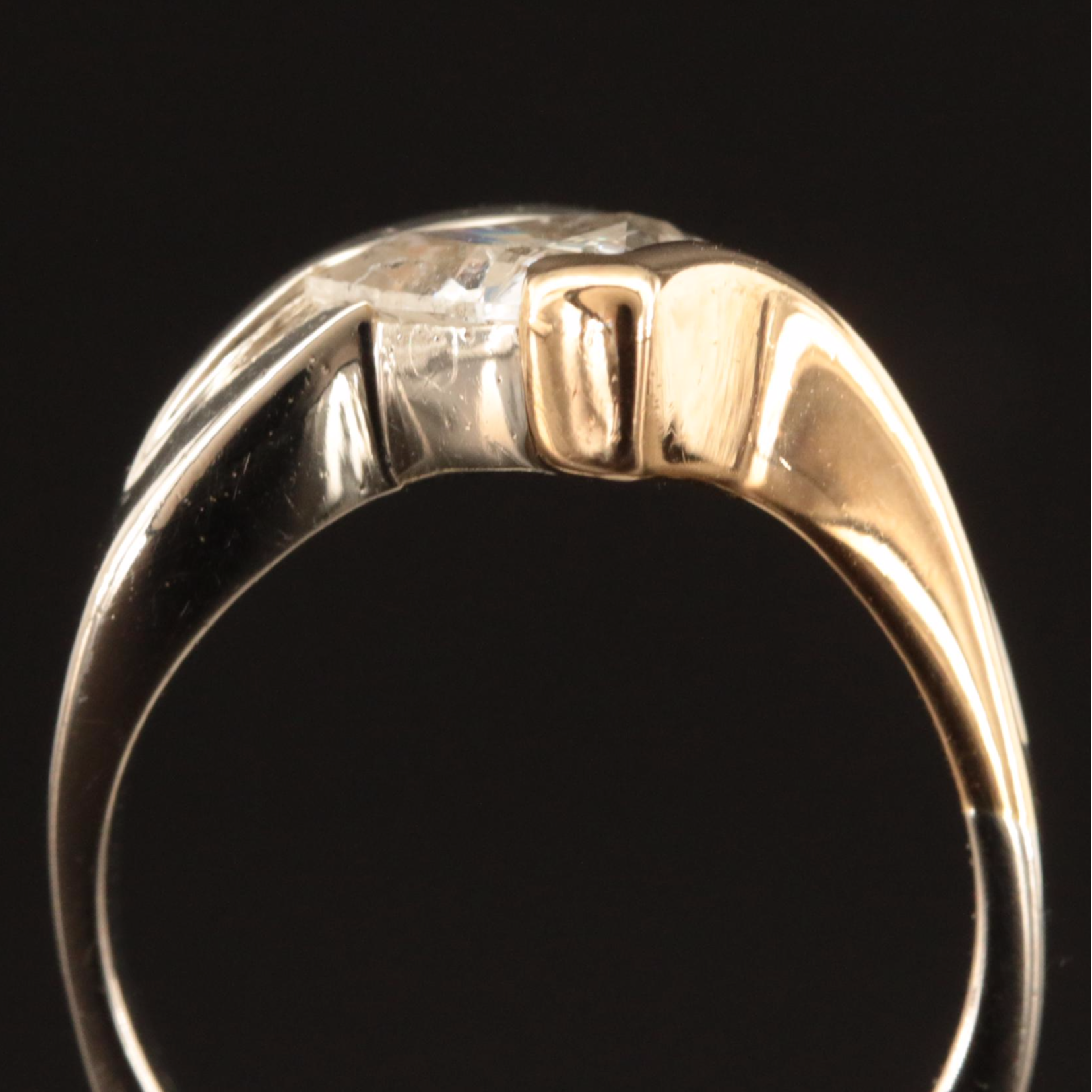 14K 0.98 CT Diamond Ring