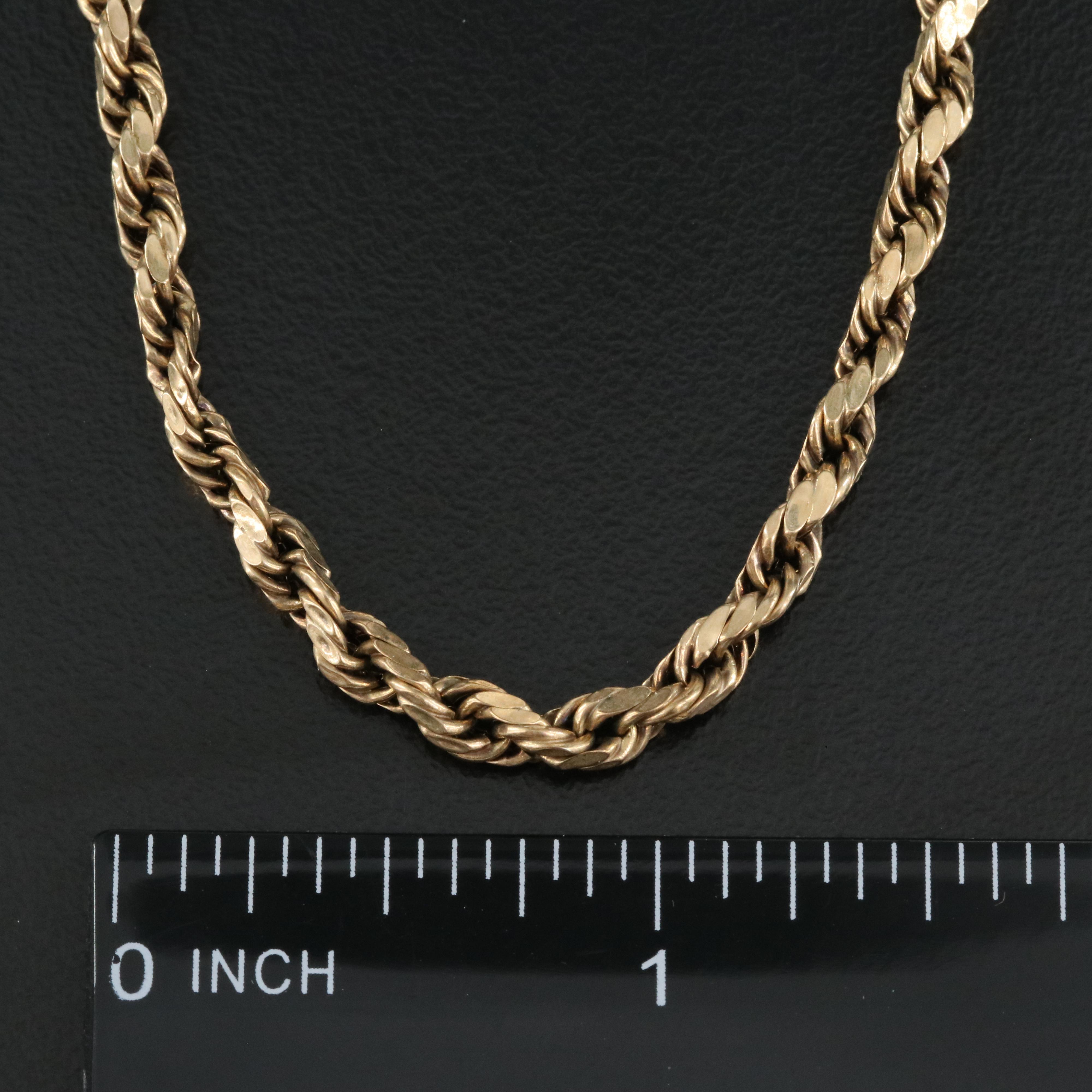 10K Rope Chain