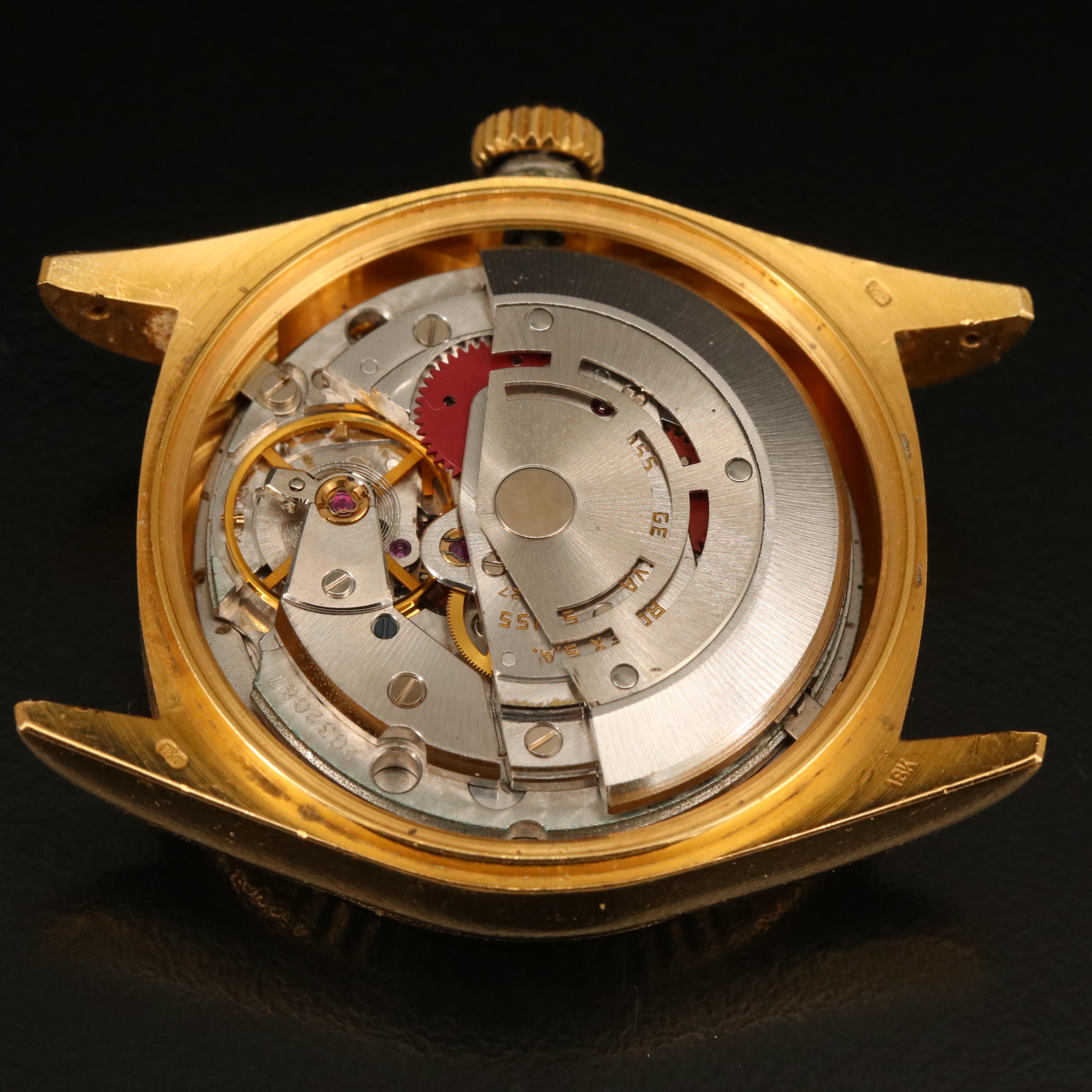 1987 - 1988 18K Rolex President Oyster Perpetual Day-Date Diamond Watch