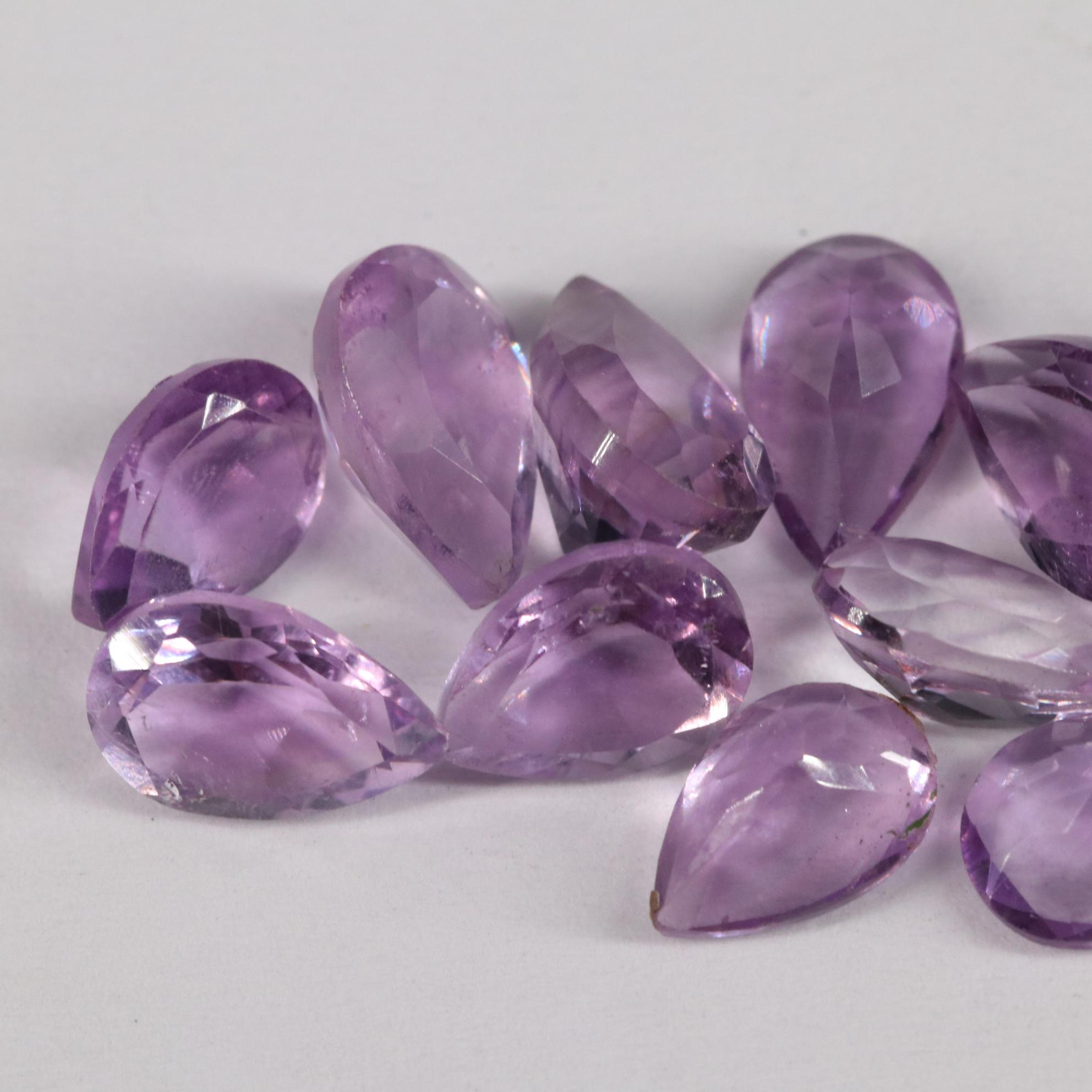 Loose 10.25 CTW Amethyst