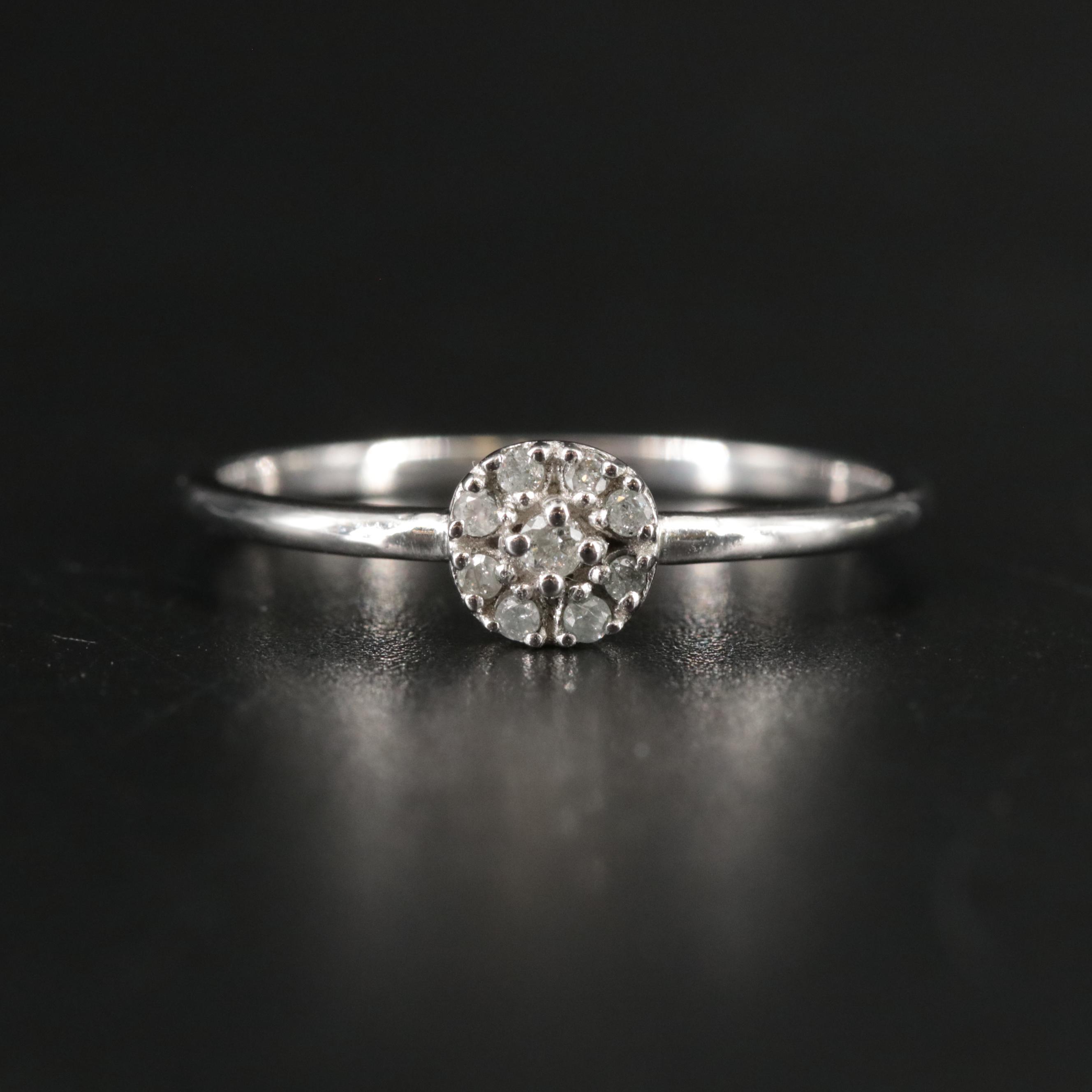 14K Diamond Ring