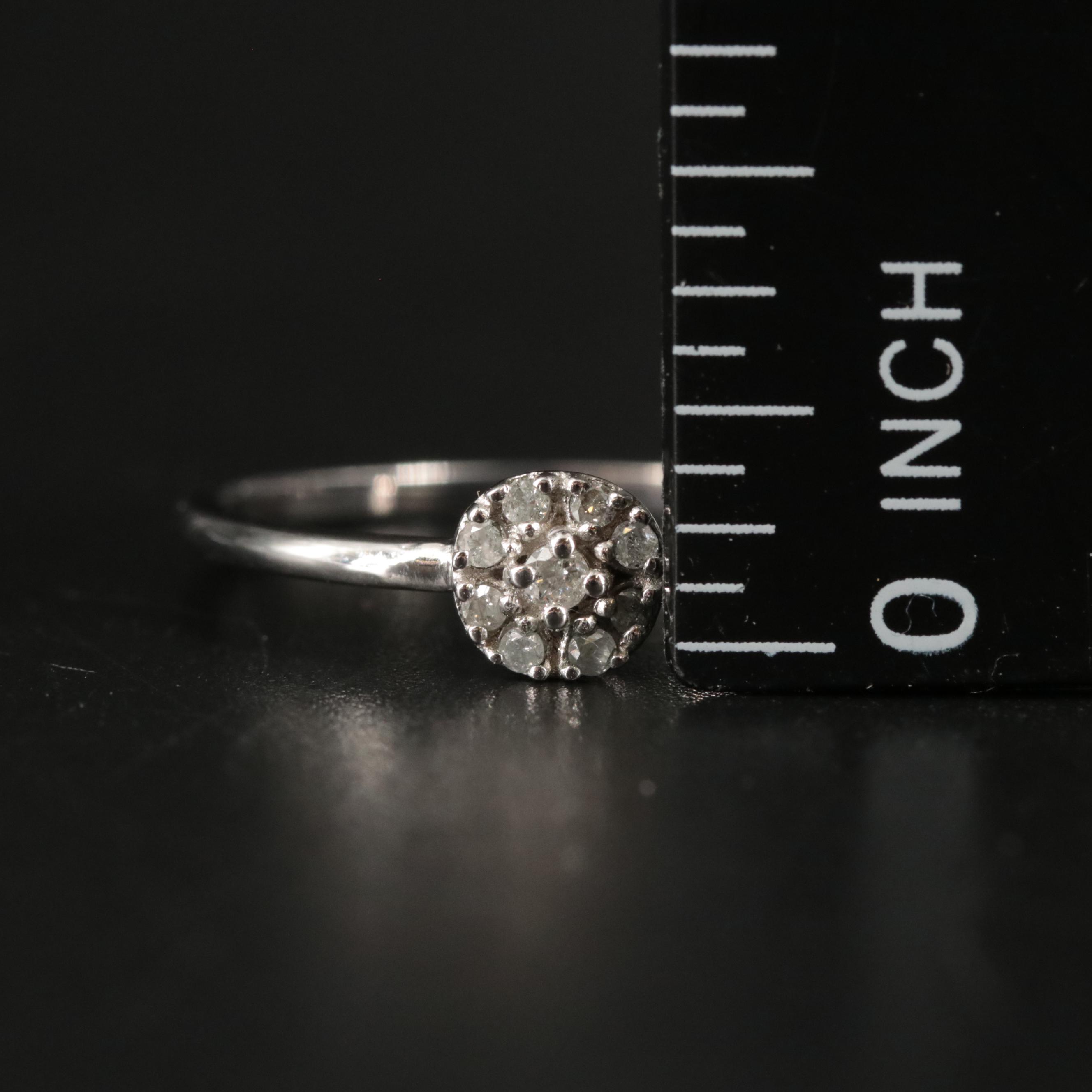 14K Diamond Ring