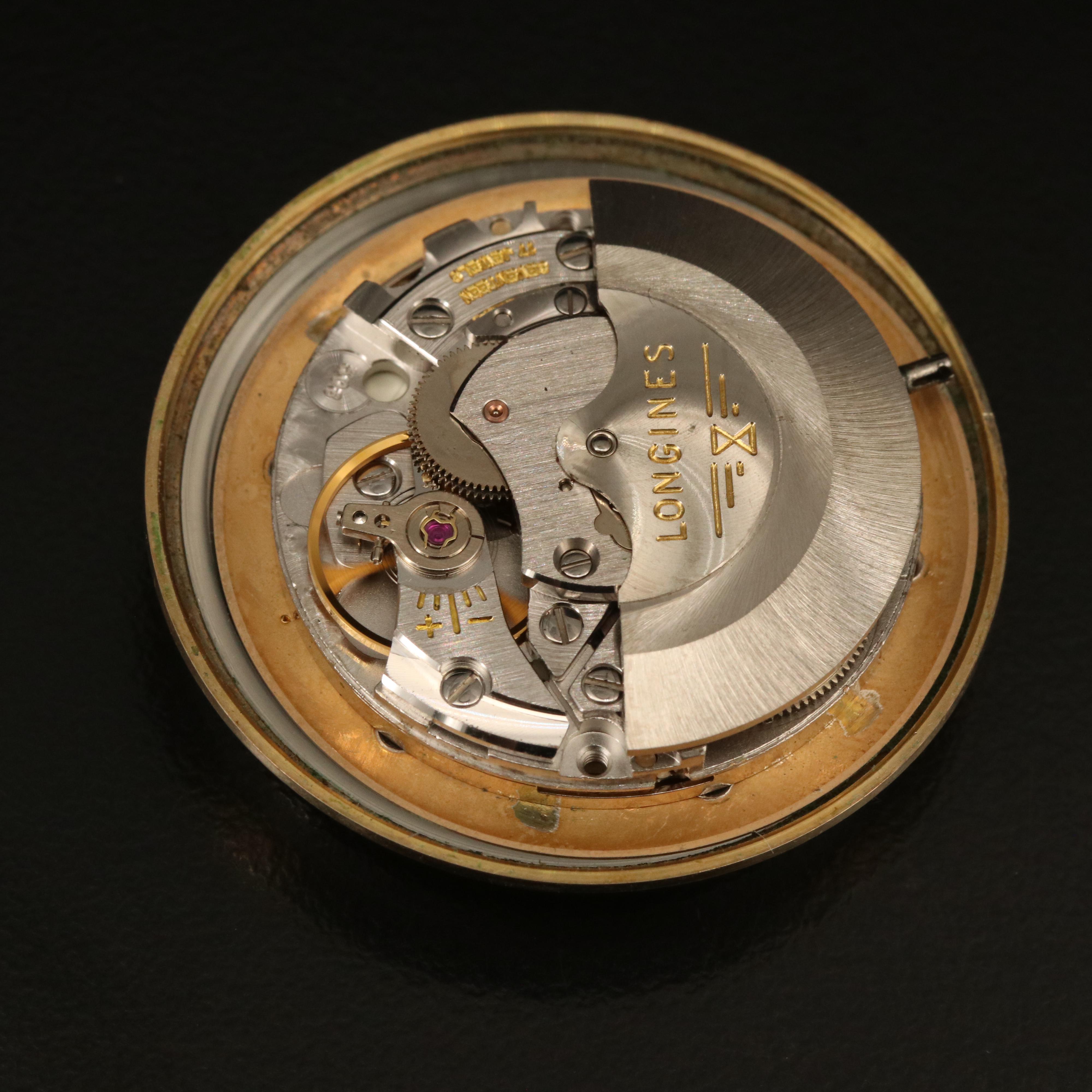 Longines 5 Star Adimiral Diamond Dial Watch