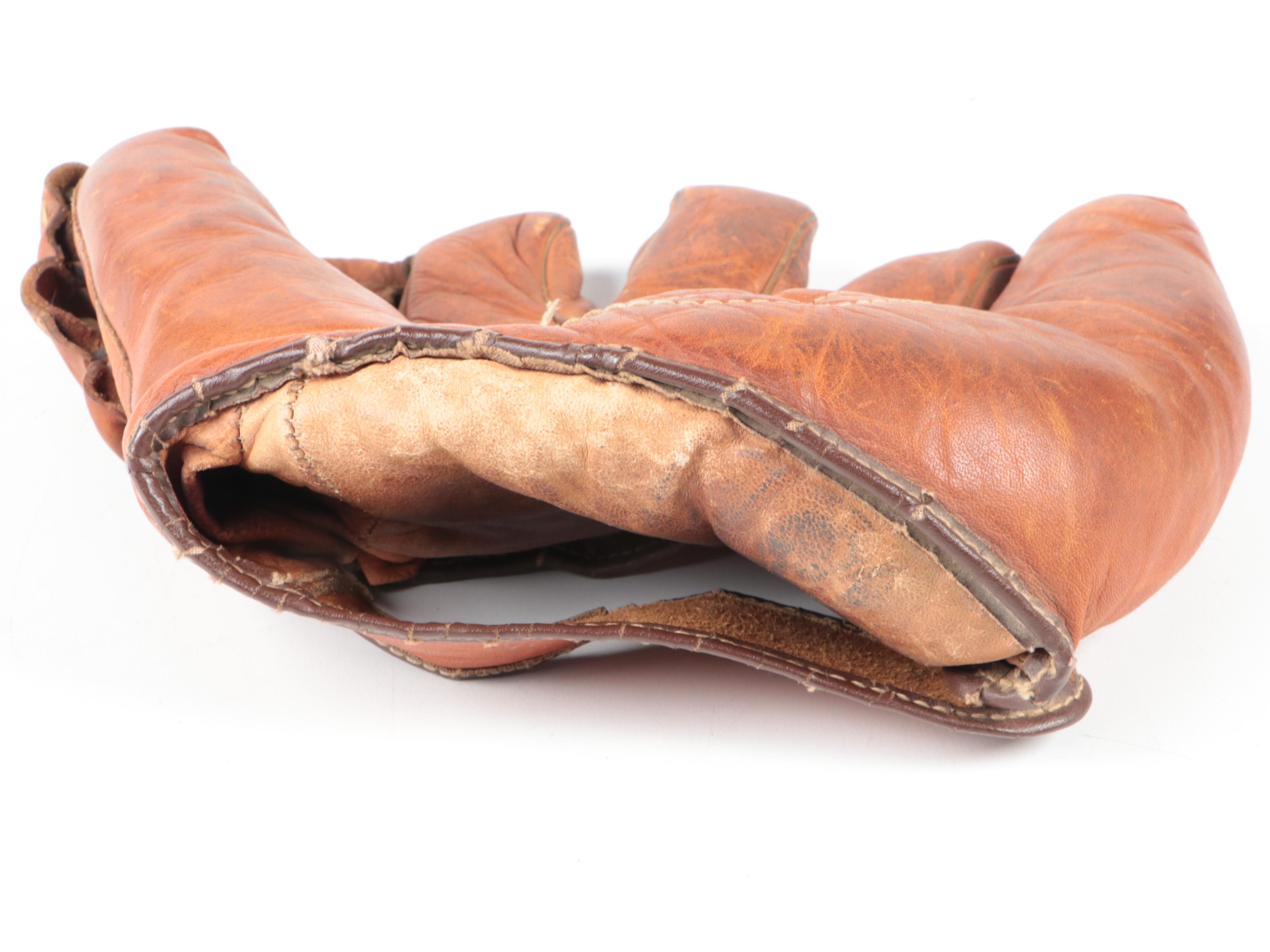 Rawlings Marion and MacGregor Goldsmith Baseball Gloves, Early/ Mid-20th C.