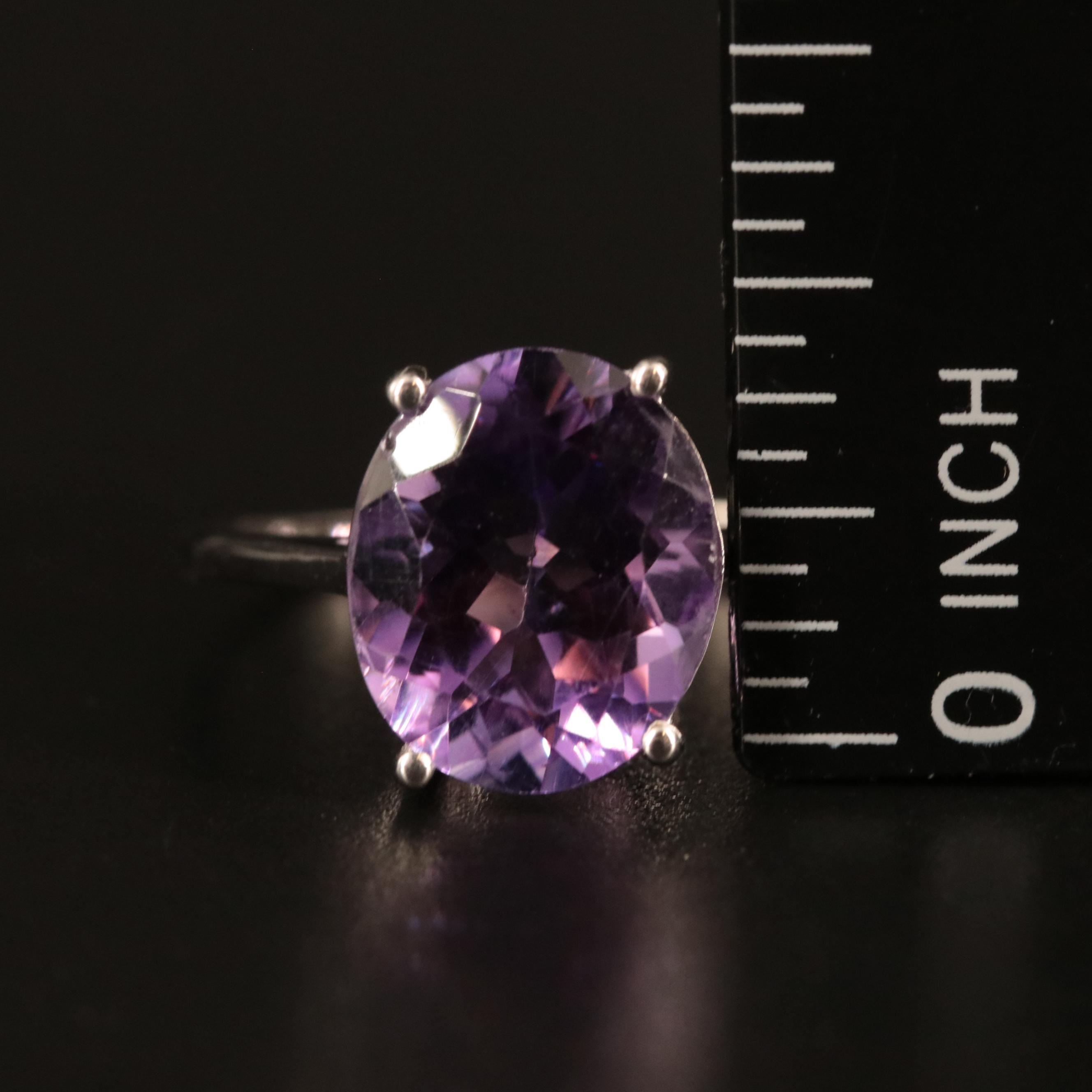 14K Amethyst Ring