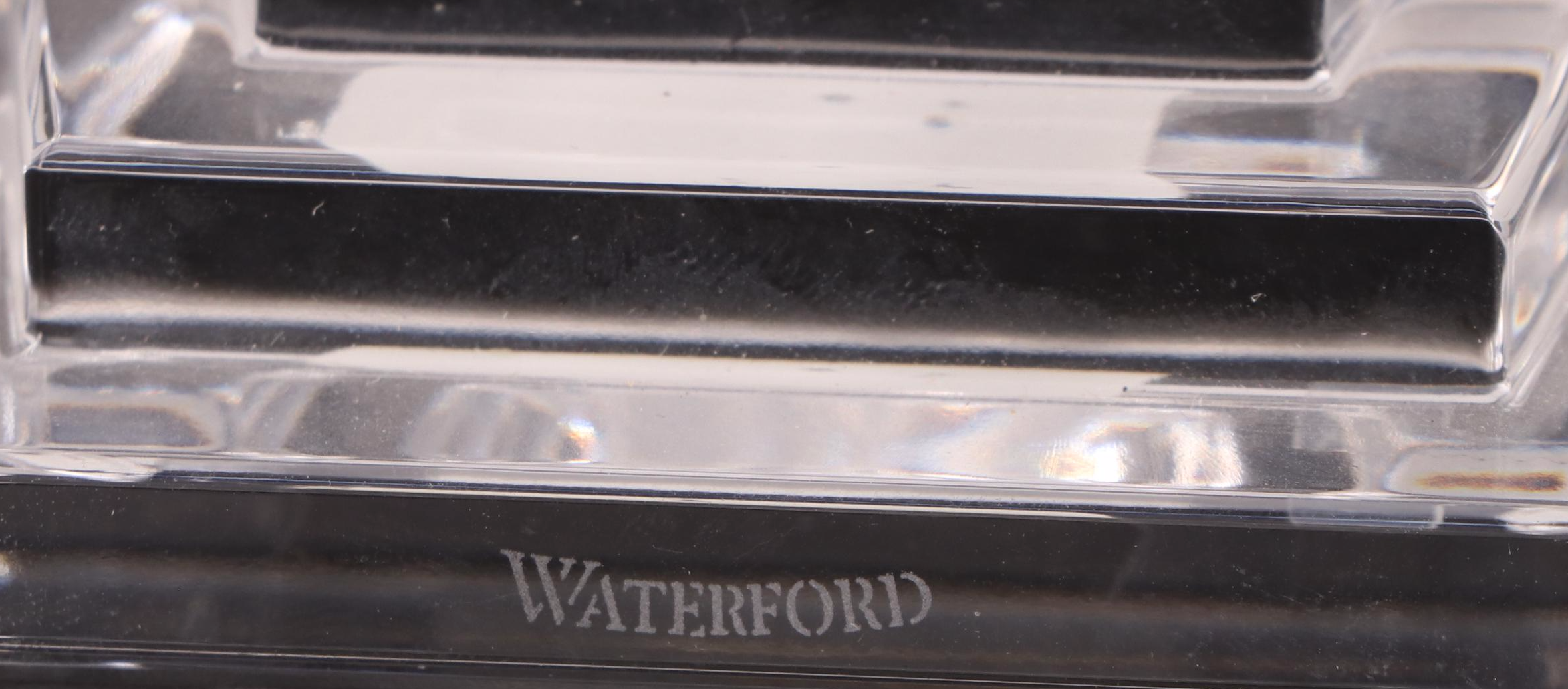 Rosenthal Porcelain Dove and Waterford Crystal Cross Figurines