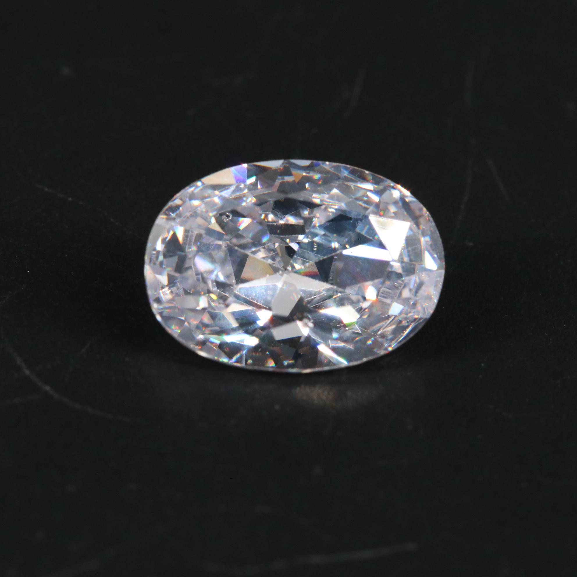 Loose 8.95 CT Cubic Zirconia