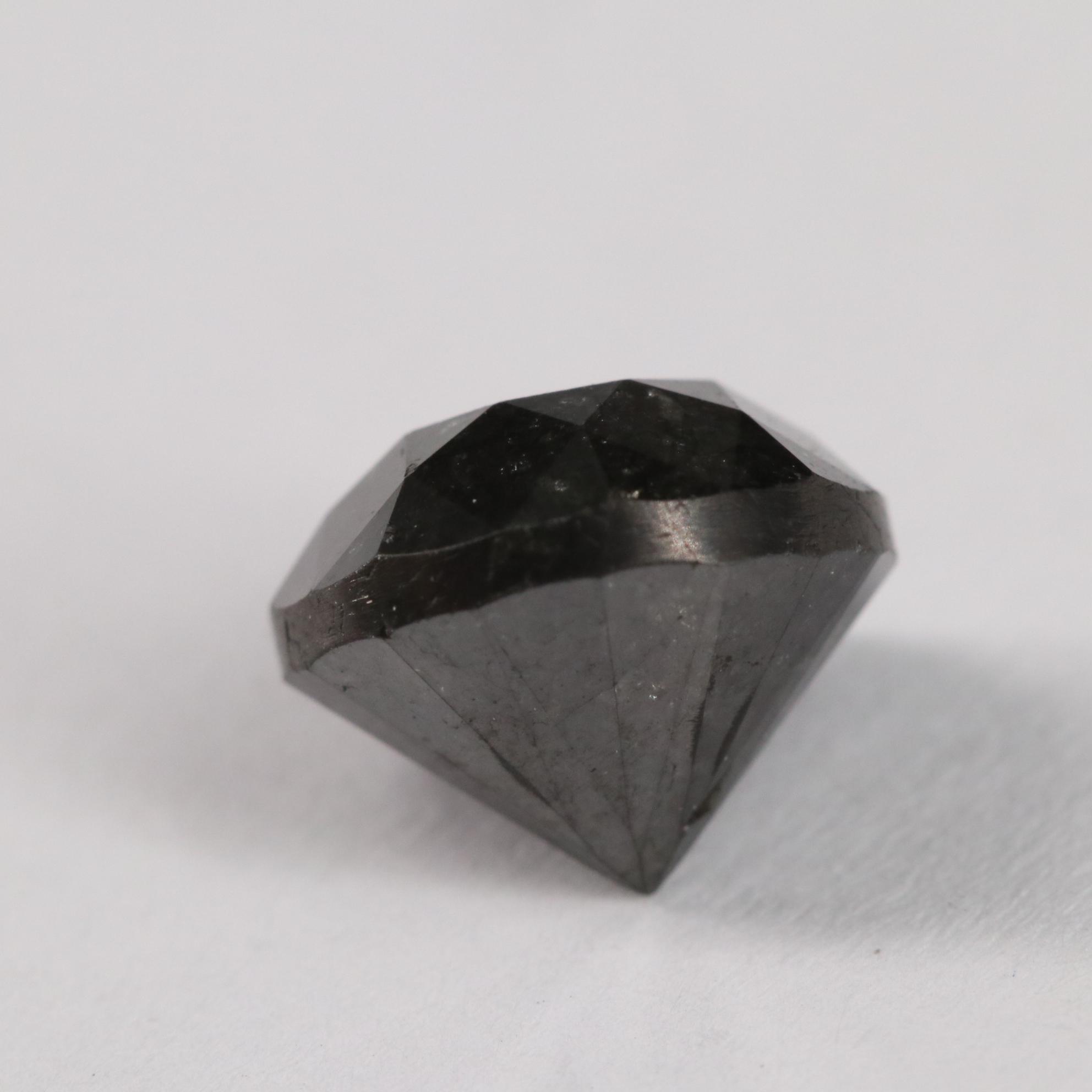 Loose 3.55 CT Black Diamond