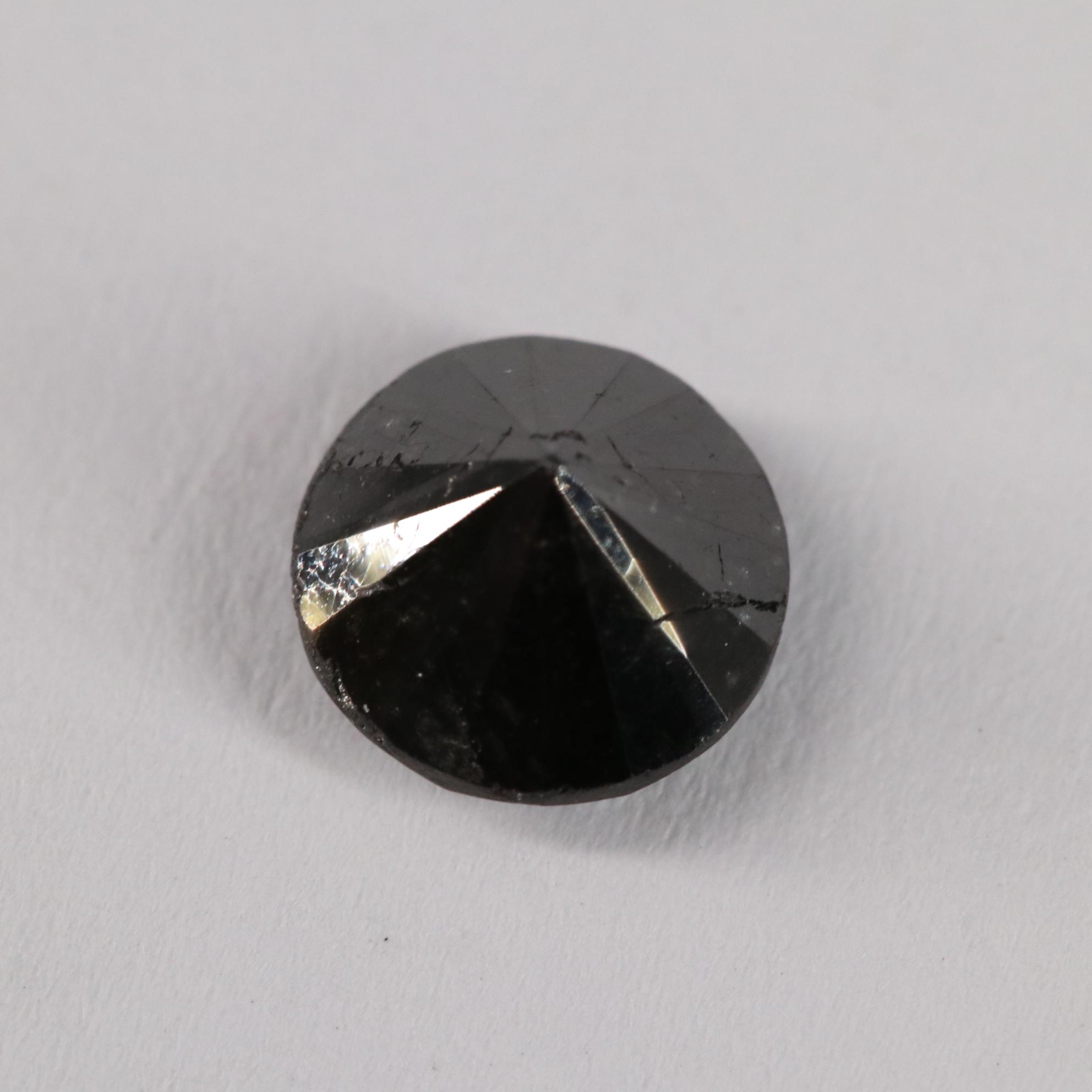Loose 1.39 CT Black Diamond