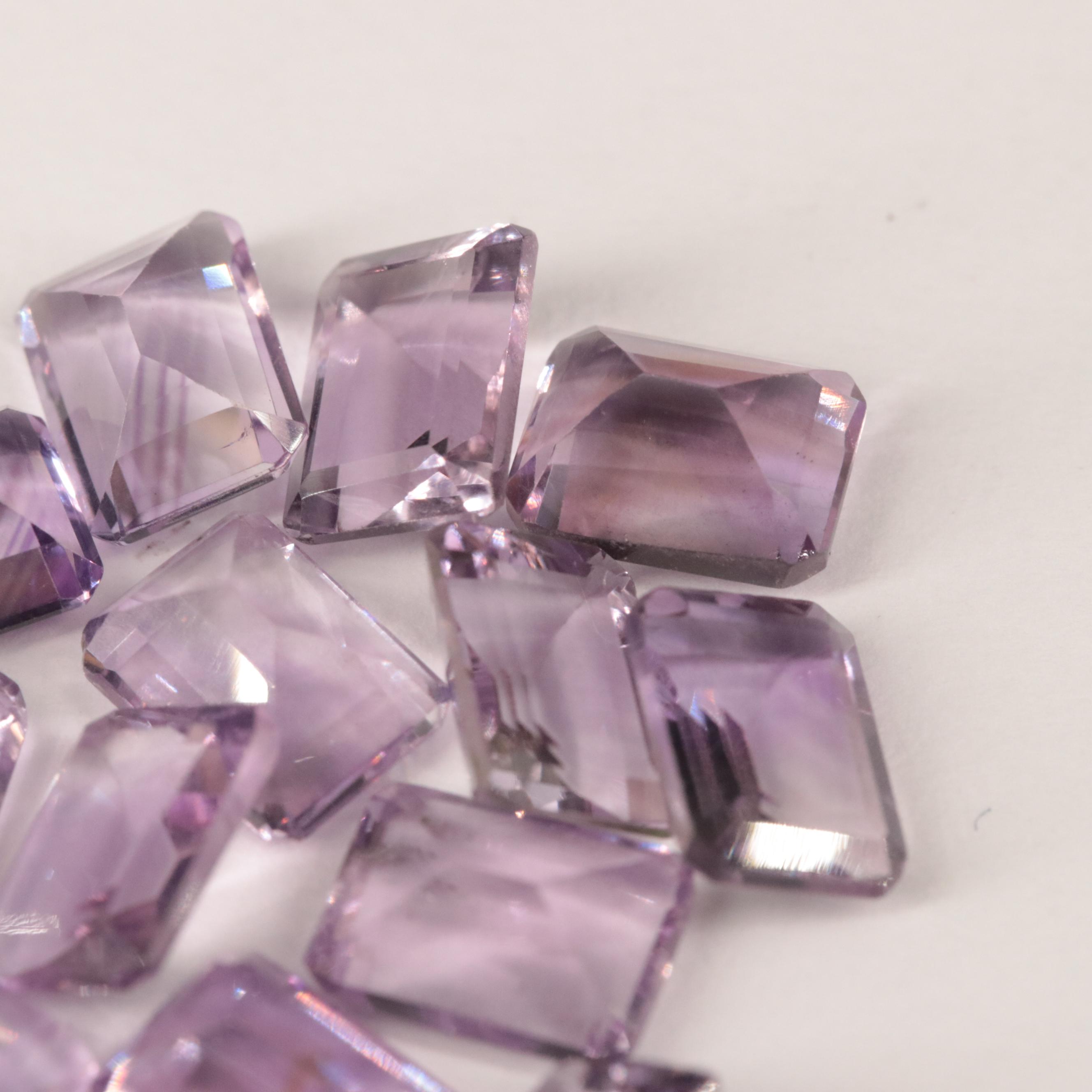 Loose 21.37 CTW Amethyst Lot
