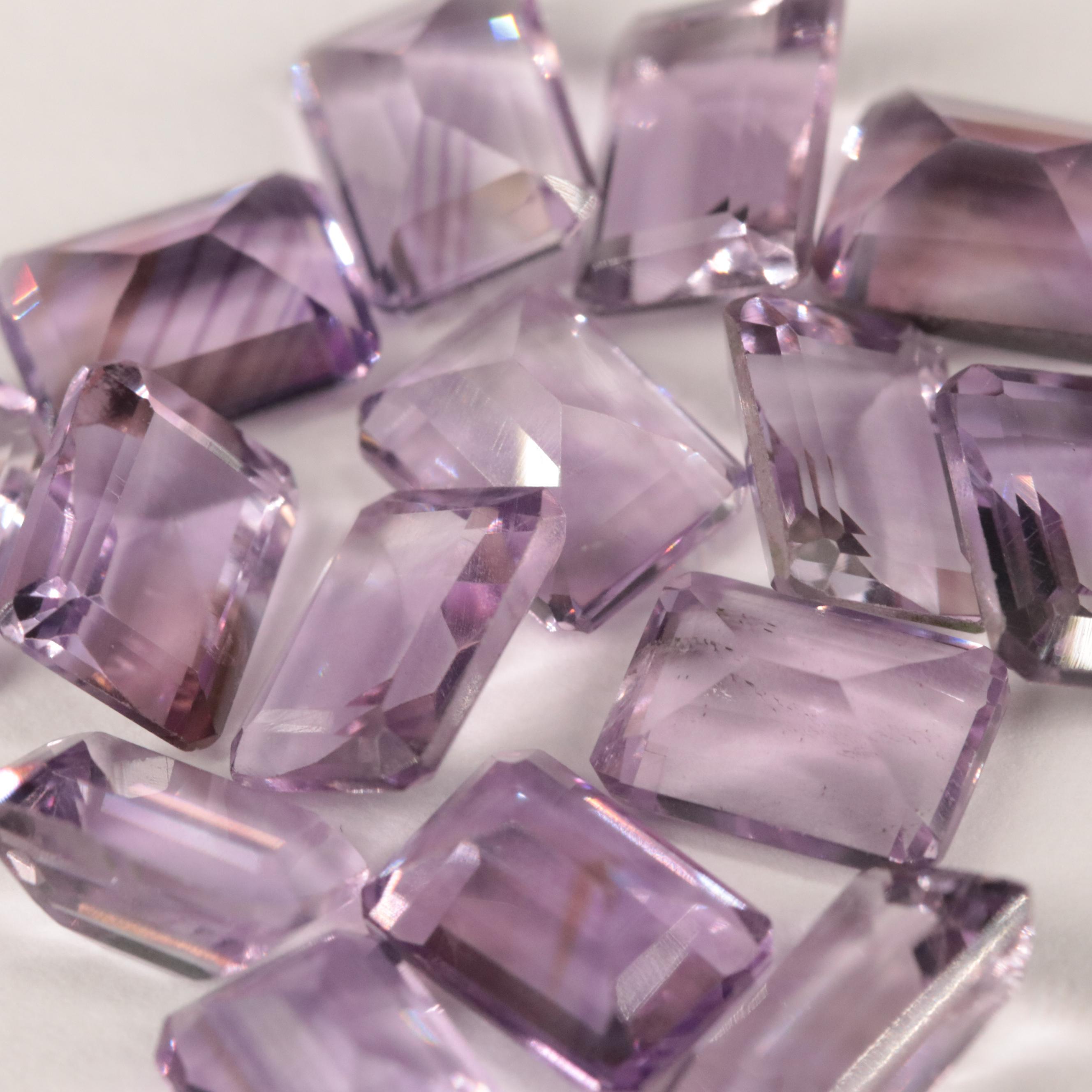 Loose 21.37 CTW Amethyst Lot