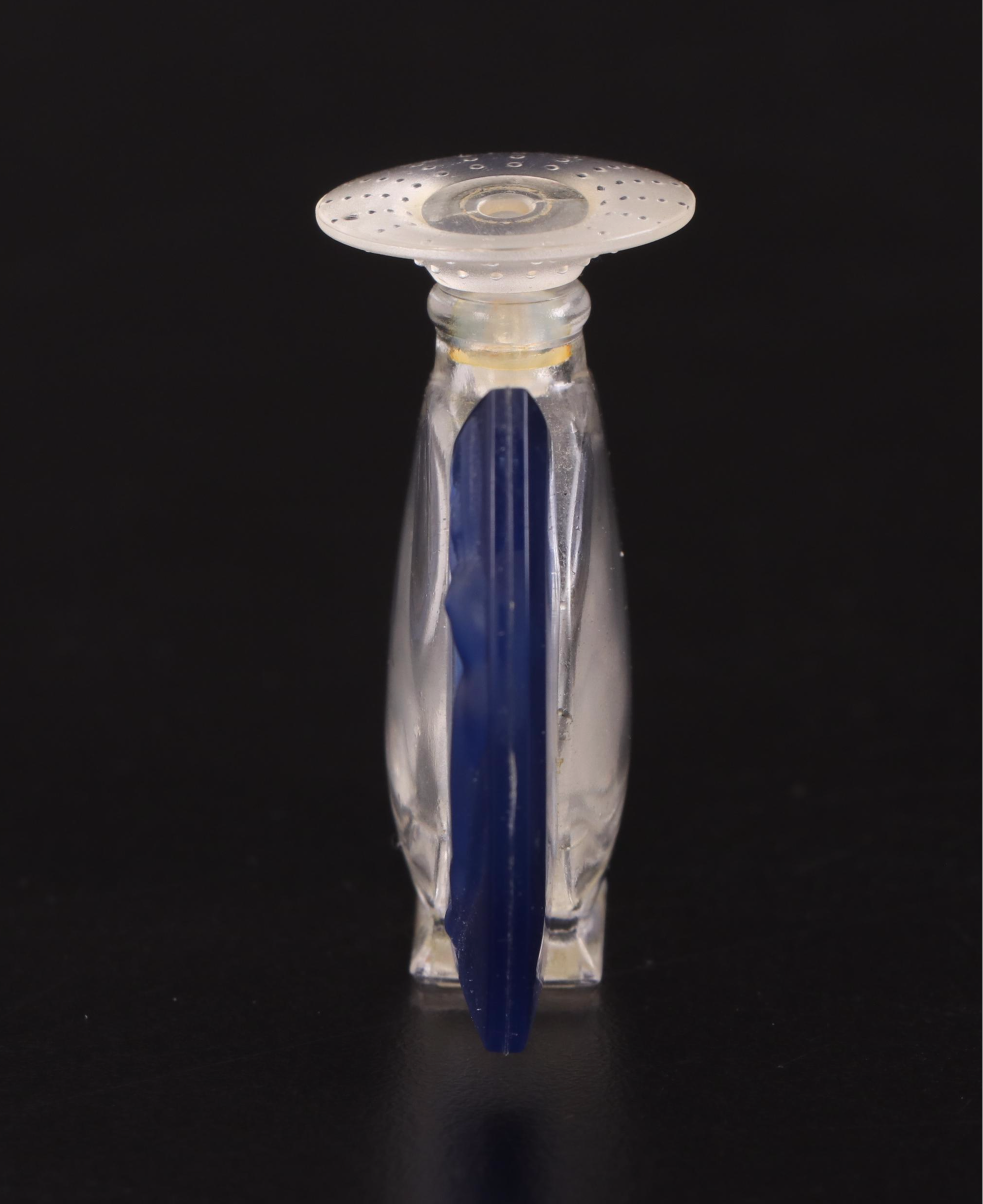 Lalique Art Deco Style Glass and Acrylic Perfume Bottles