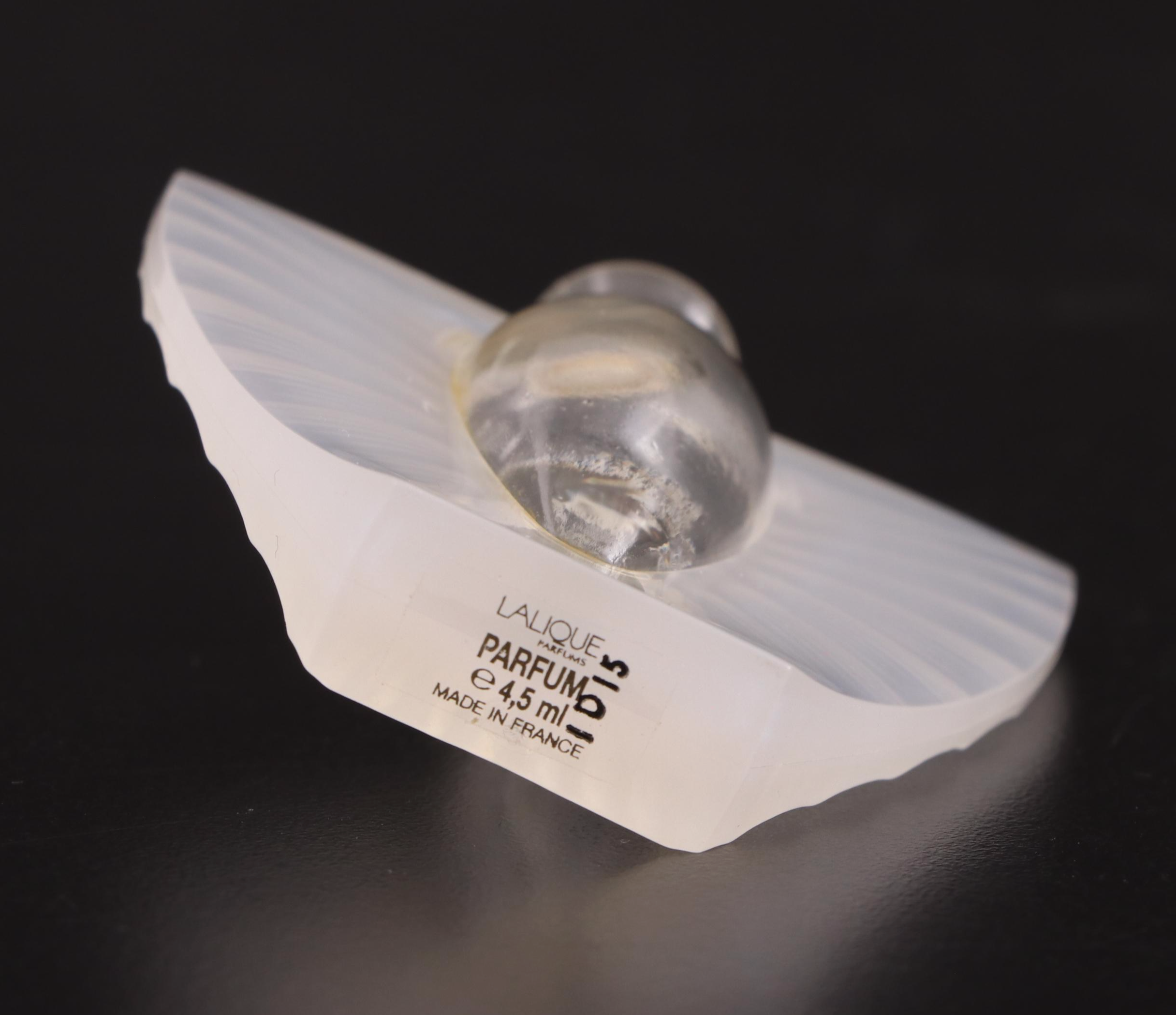 Lalique Art Deco Style Glass and Acrylic Perfume Bottles