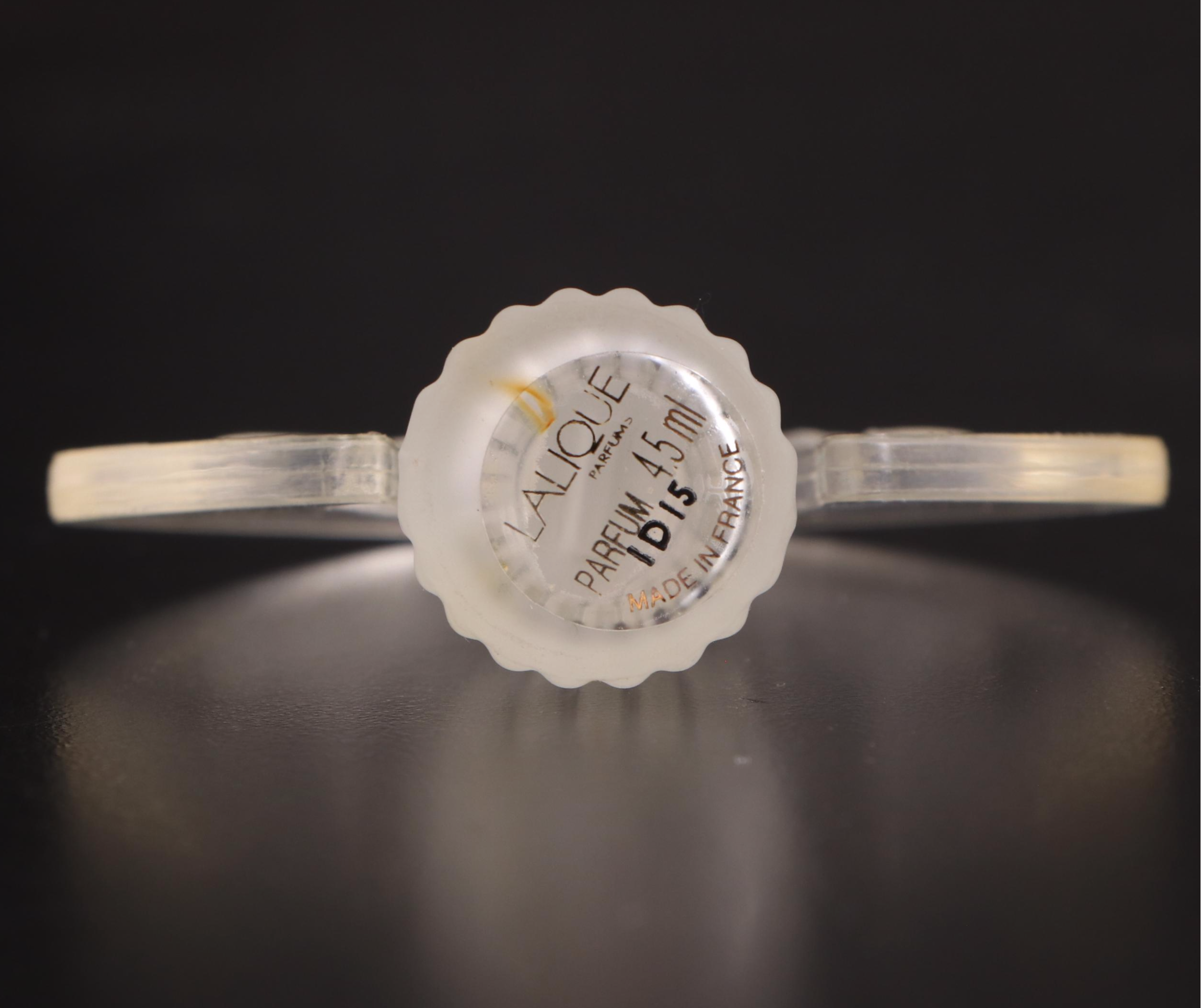 Lalique Art Deco Style Glass and Acrylic Perfume Bottles