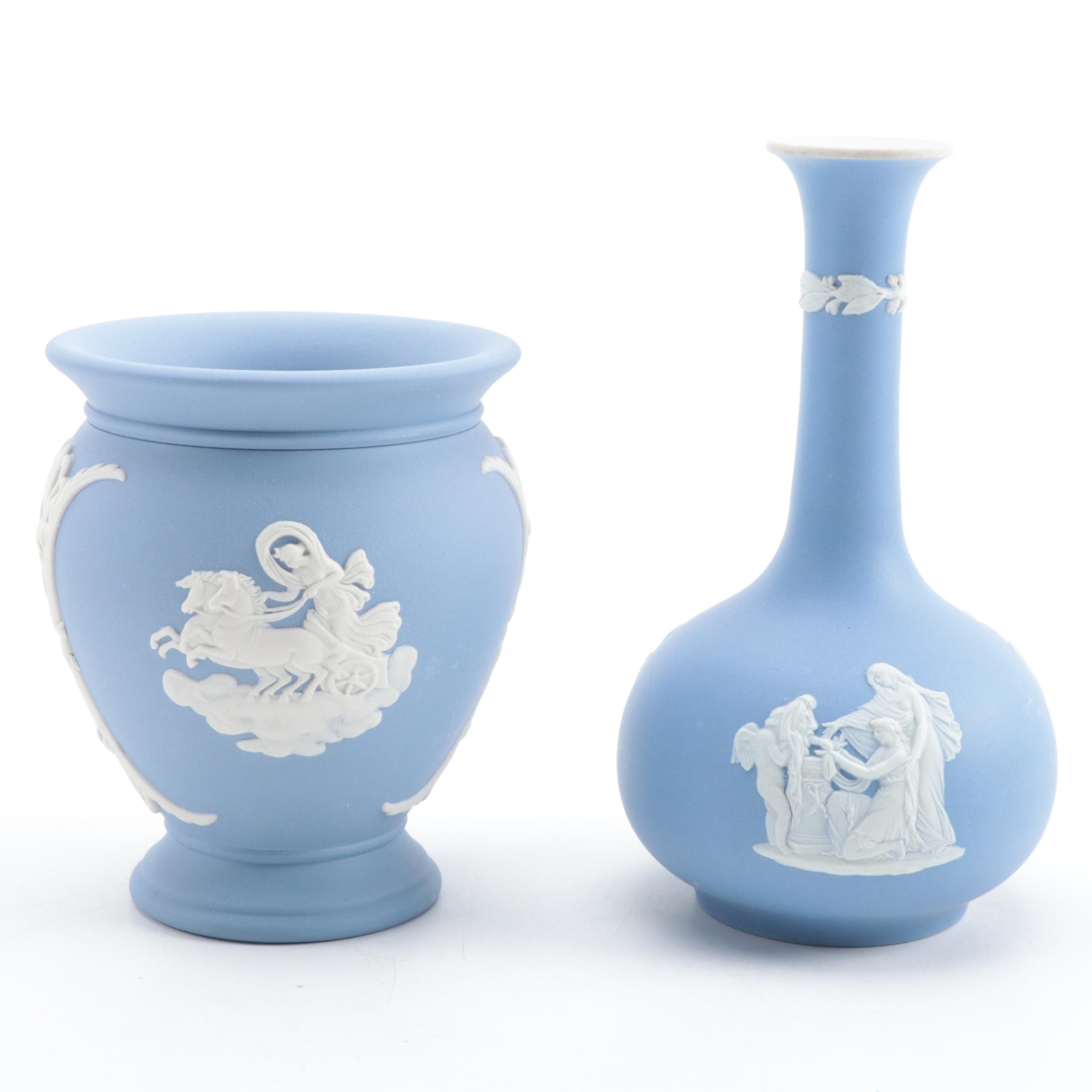 Wedgwood Jasperware with Queensware and Other Tableware, 20th Century