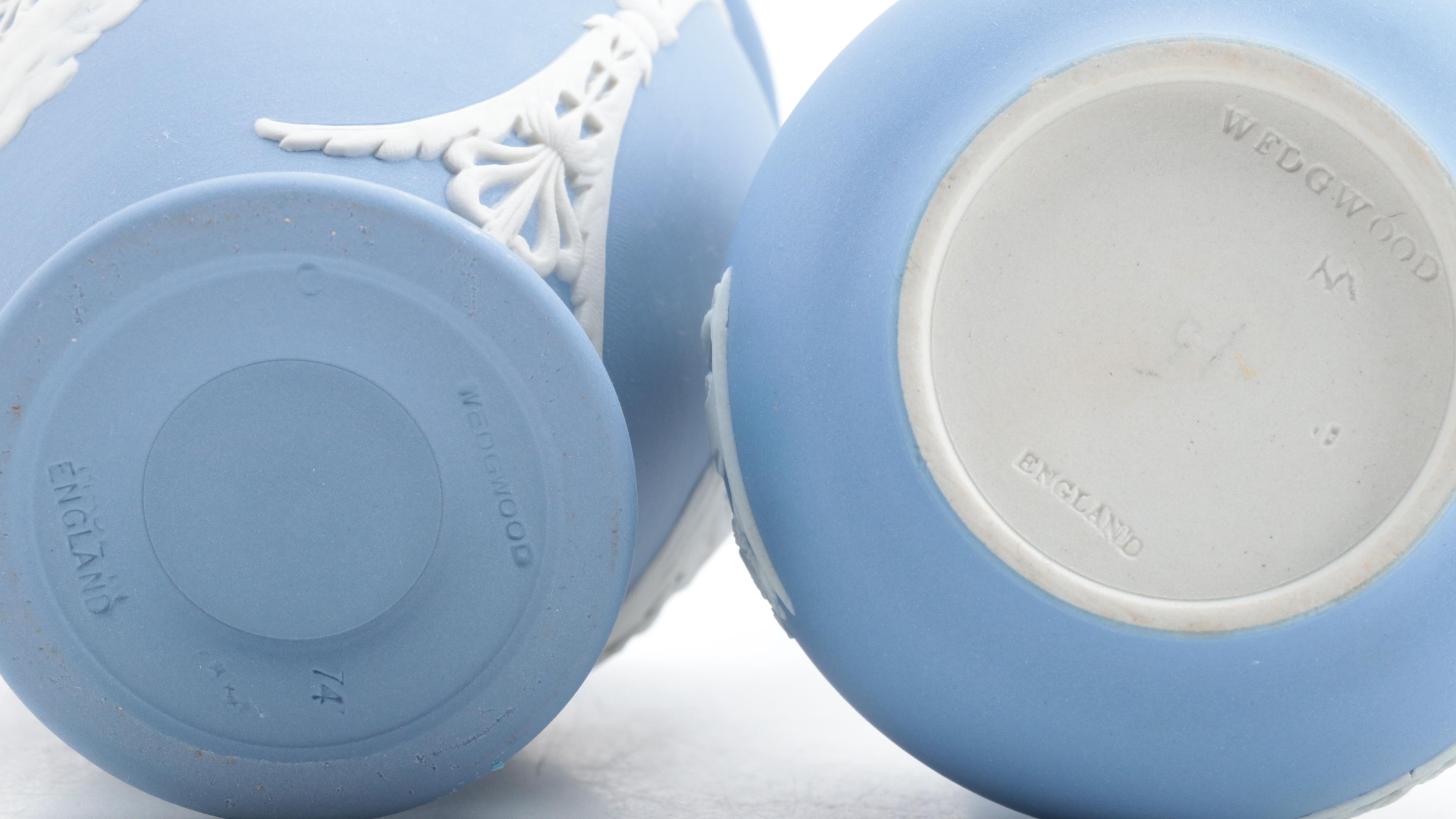 Wedgwood Jasperware with Queensware and Other Tableware, 20th Century