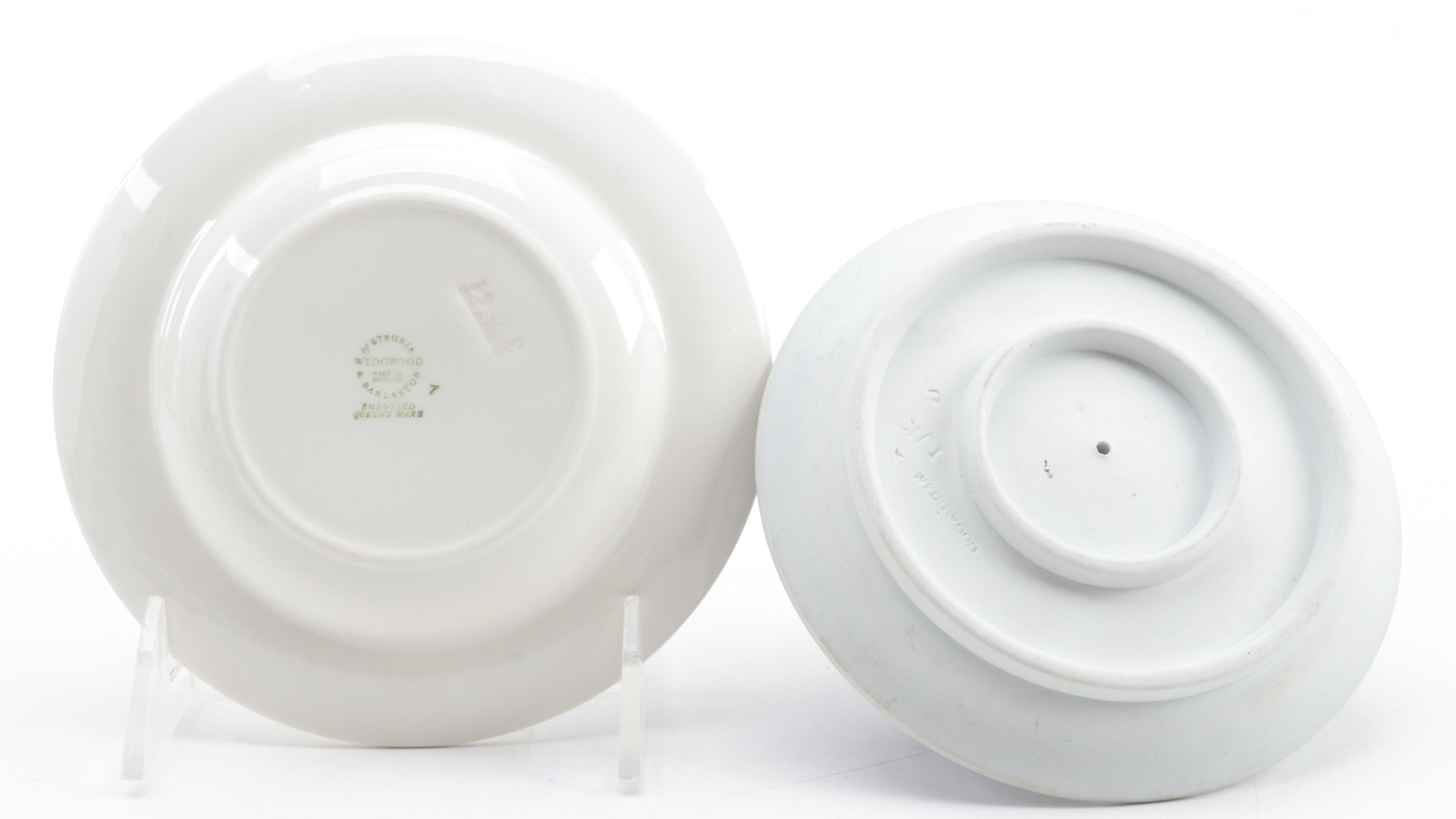 Wedgwood Jasperware with Queensware and Other Tableware, 20th Century