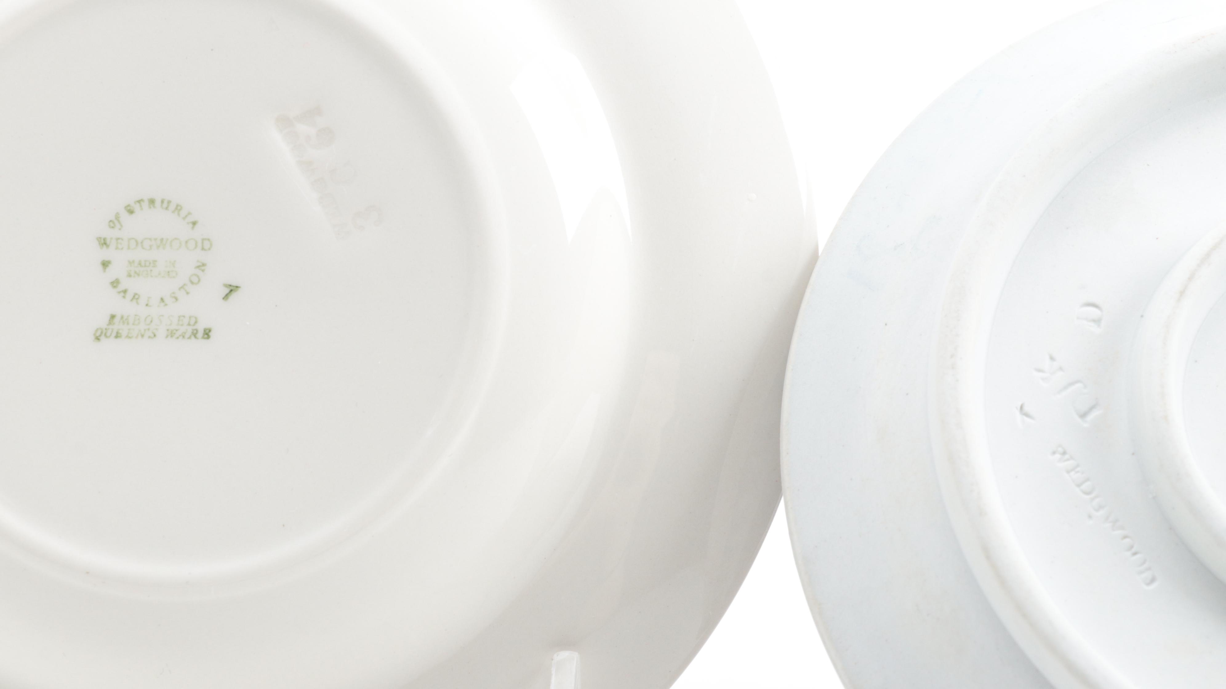 Wedgwood Jasperware with Queensware and Other Tableware, 20th Century