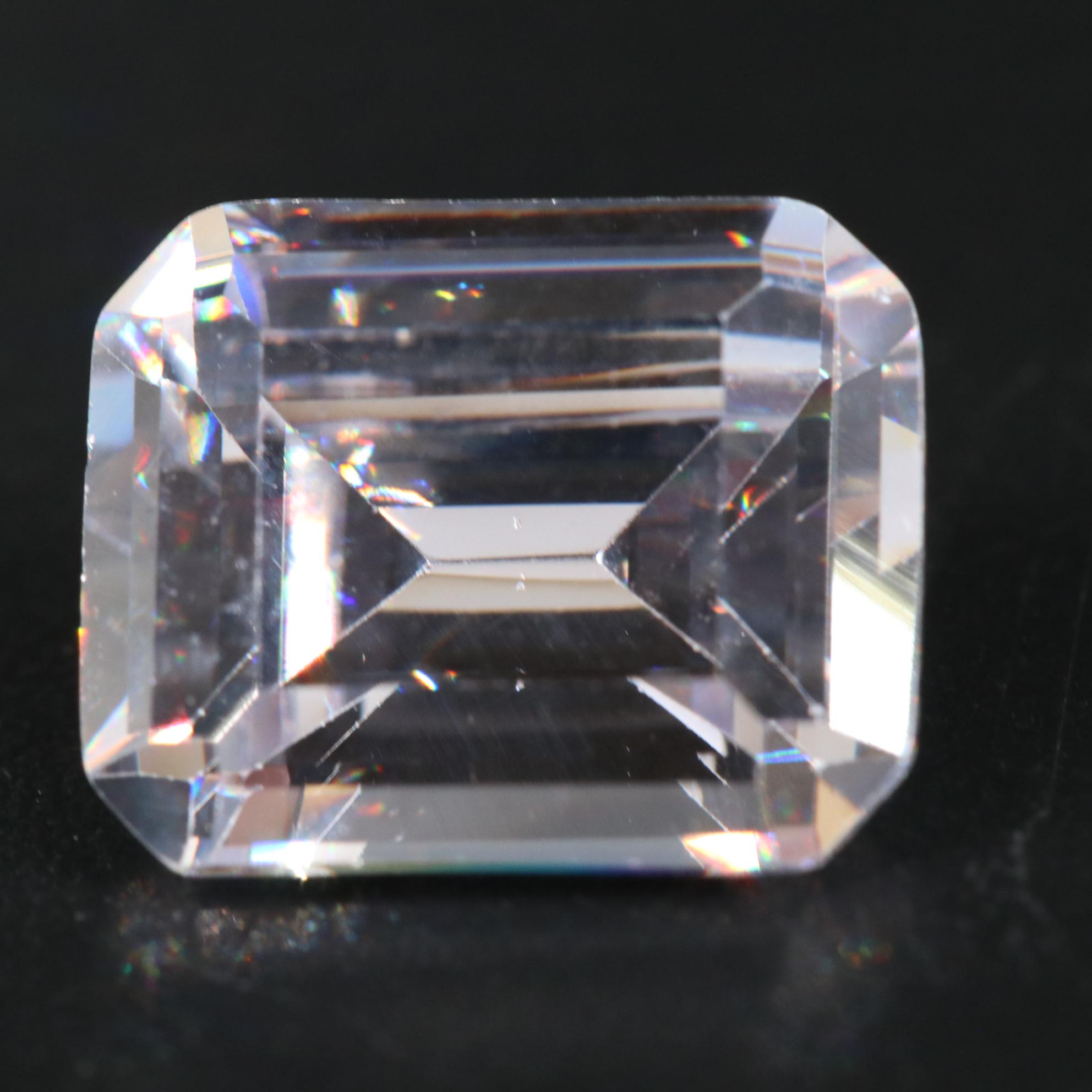 Loose 10.15 CT Cubic Zirconia