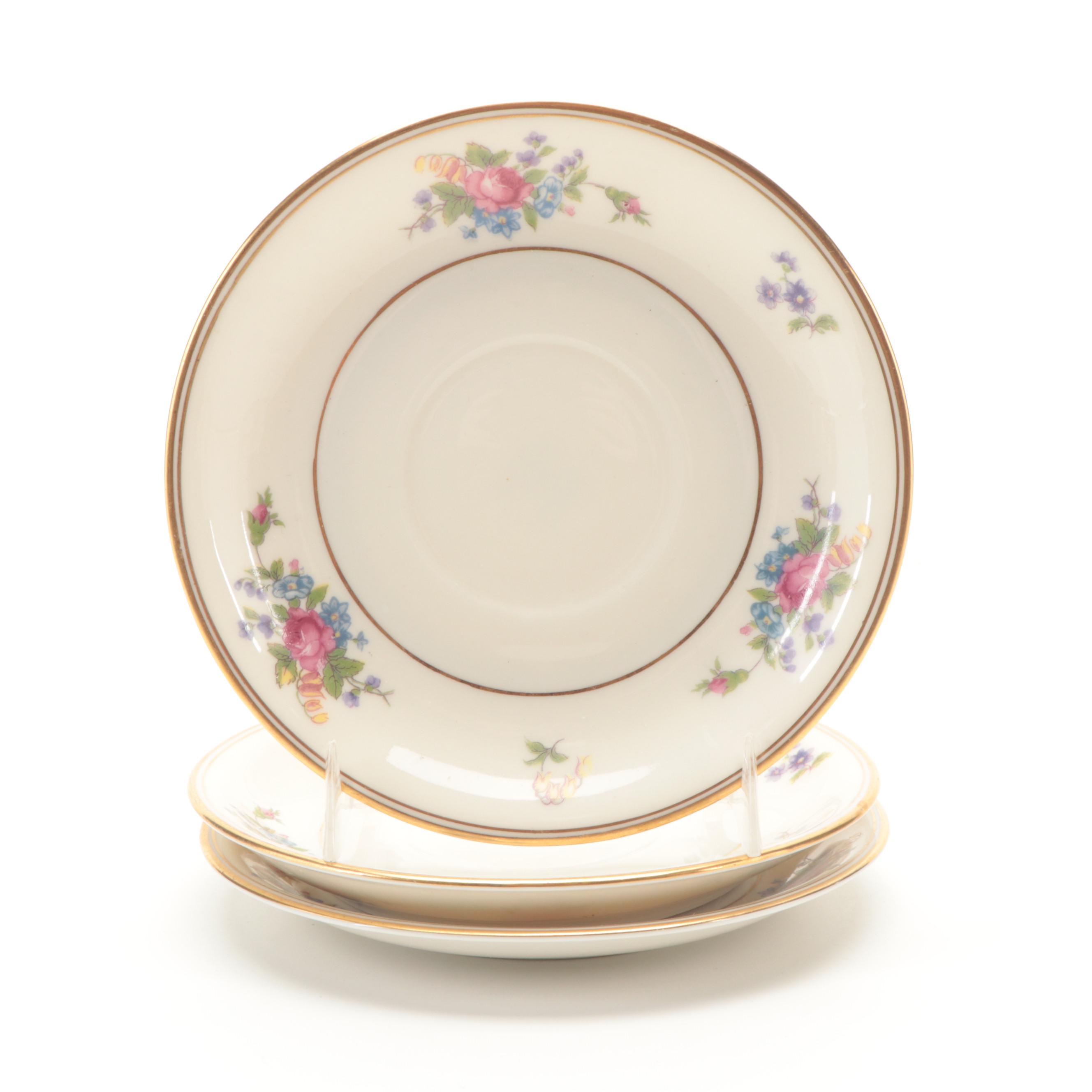 Lamberton "Rose of Lamberton" Porcelain Dinnerware, Mid-20th Century