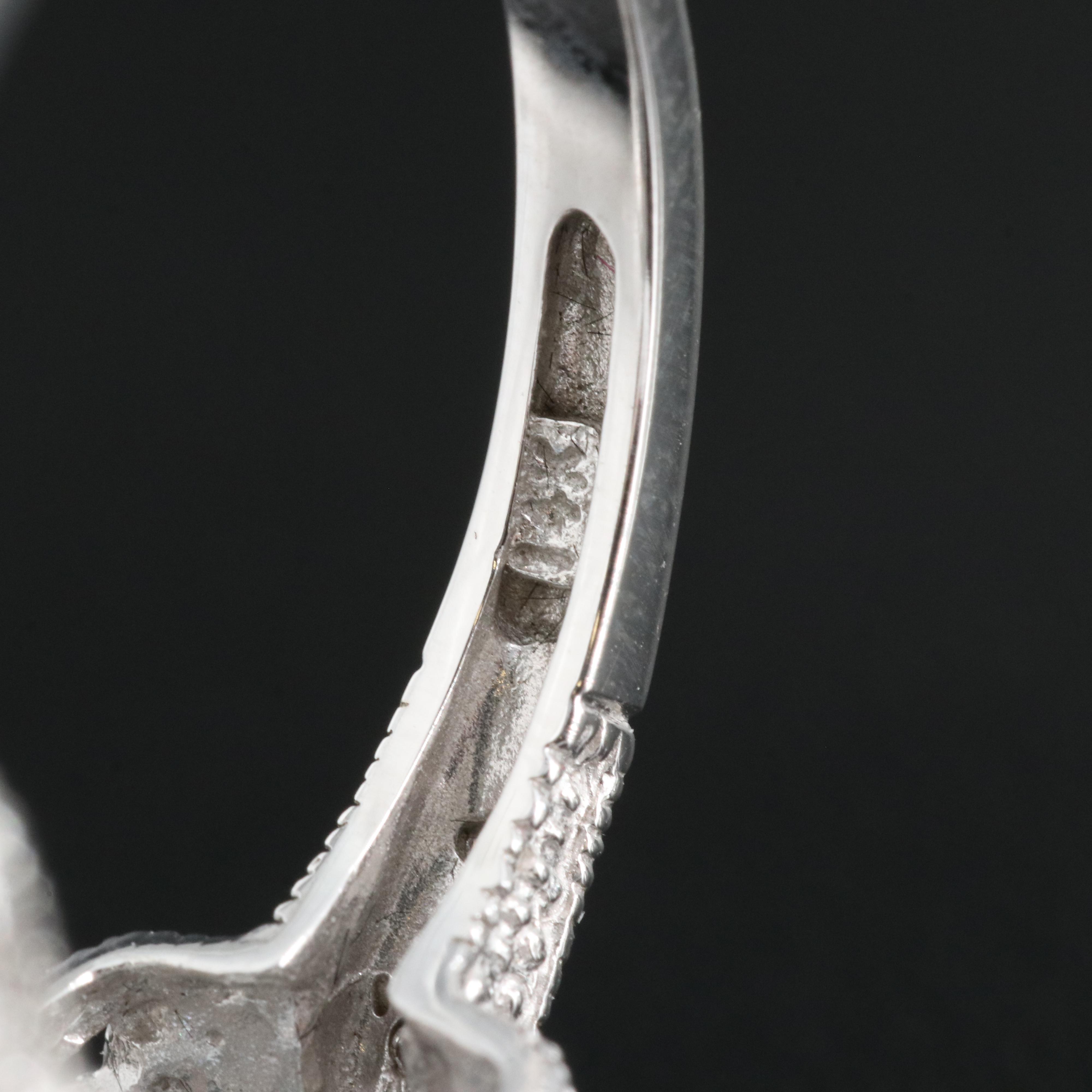 14K Aquamarine and Diamond Ring