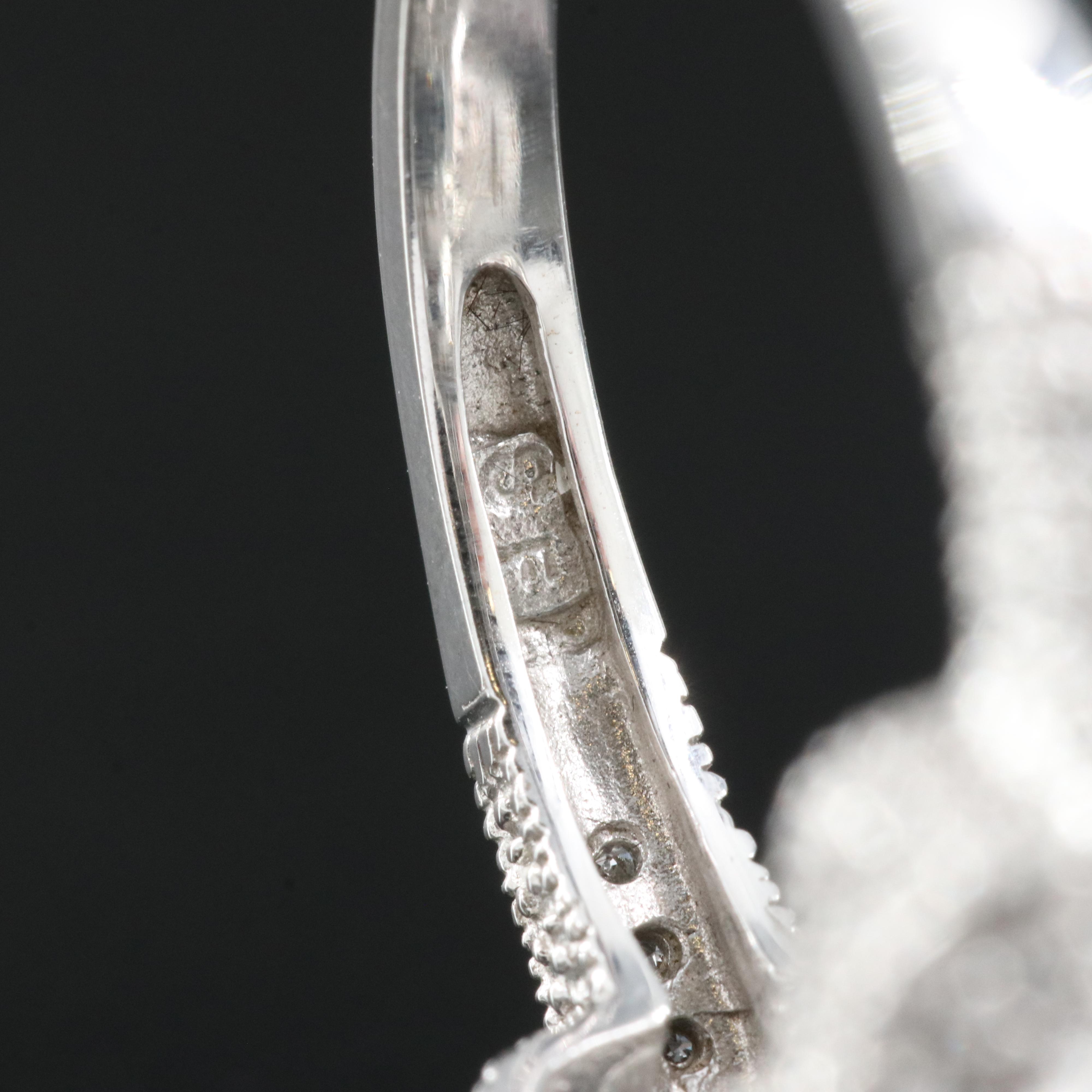 14K Aquamarine and Diamond Ring