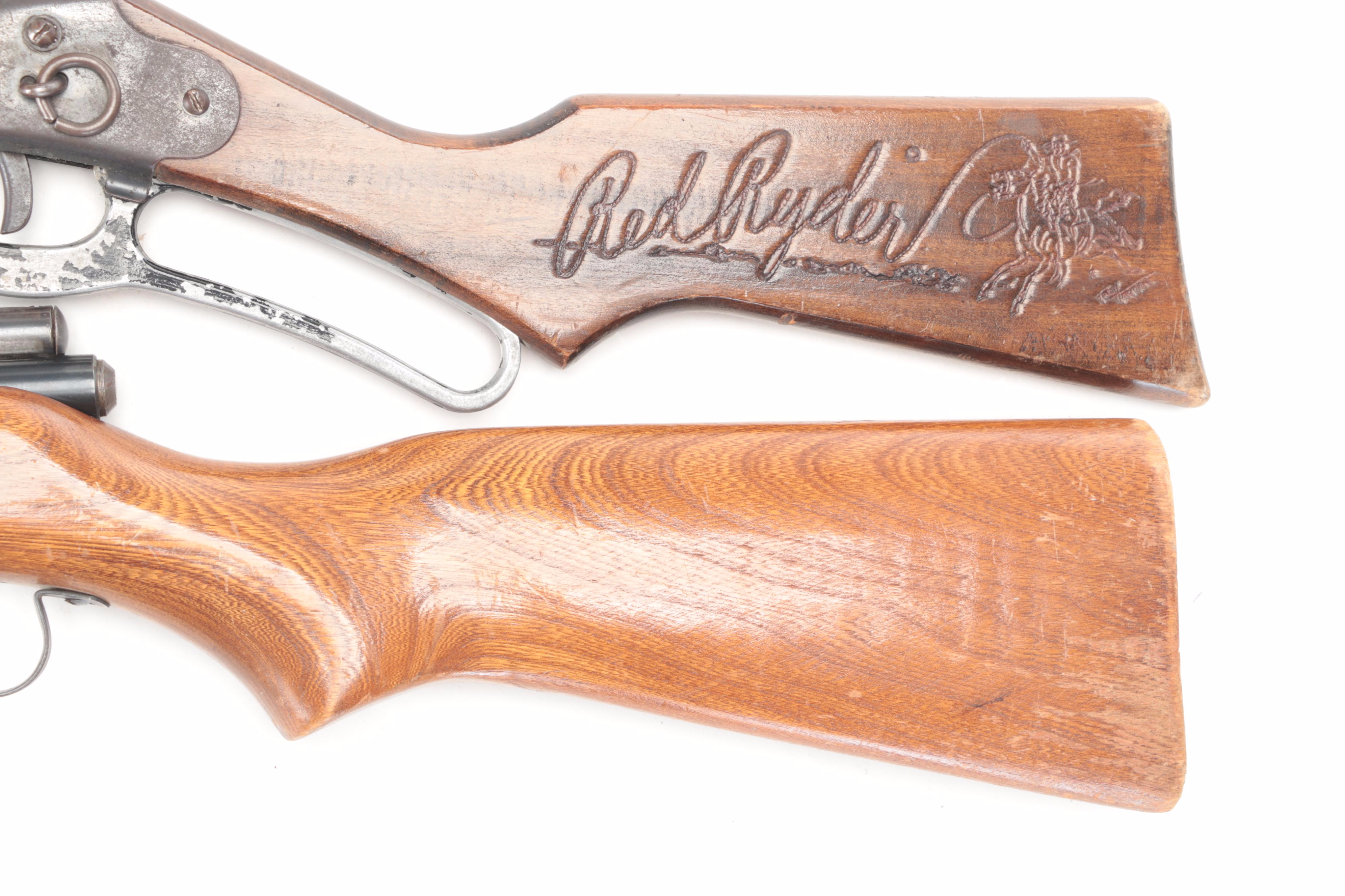 Daisy Red Ryder Model 40 BB and Crosman 140 .22. Cal Air Rifles