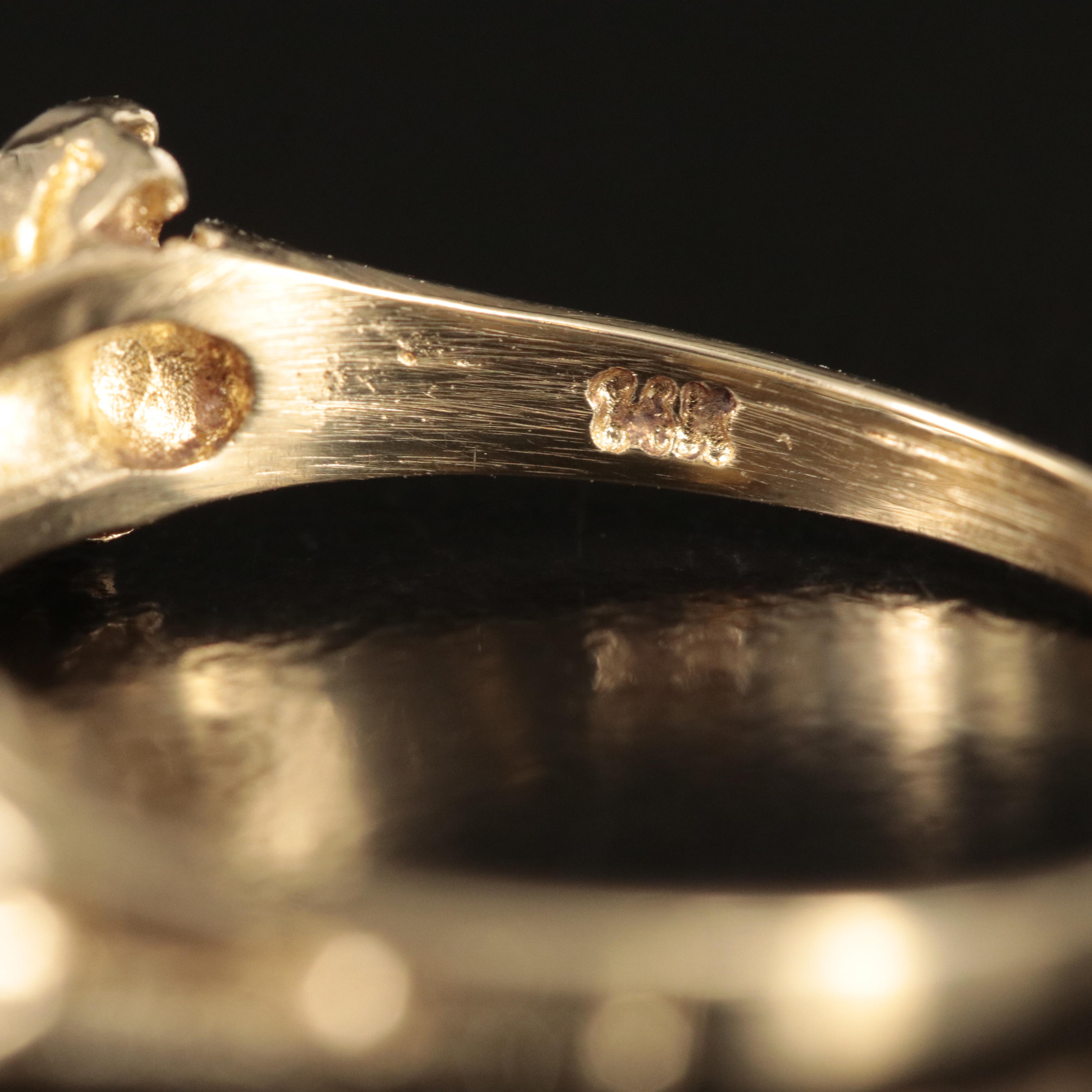 14K Leaf Band