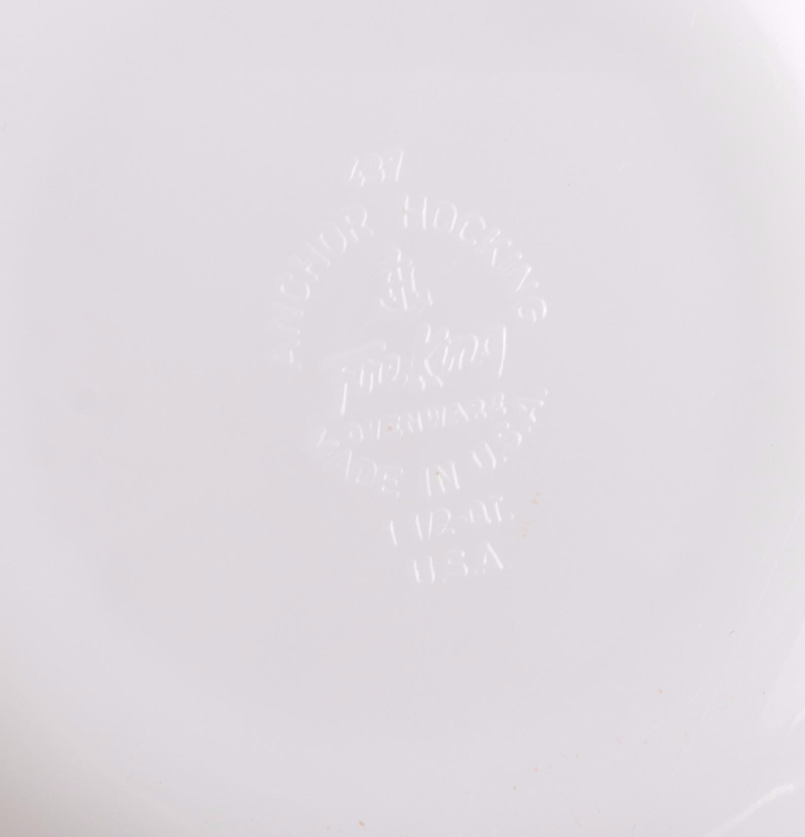 Anchor Hocking and Pyrex Custard Cups, Casseroles and Soup Bowls