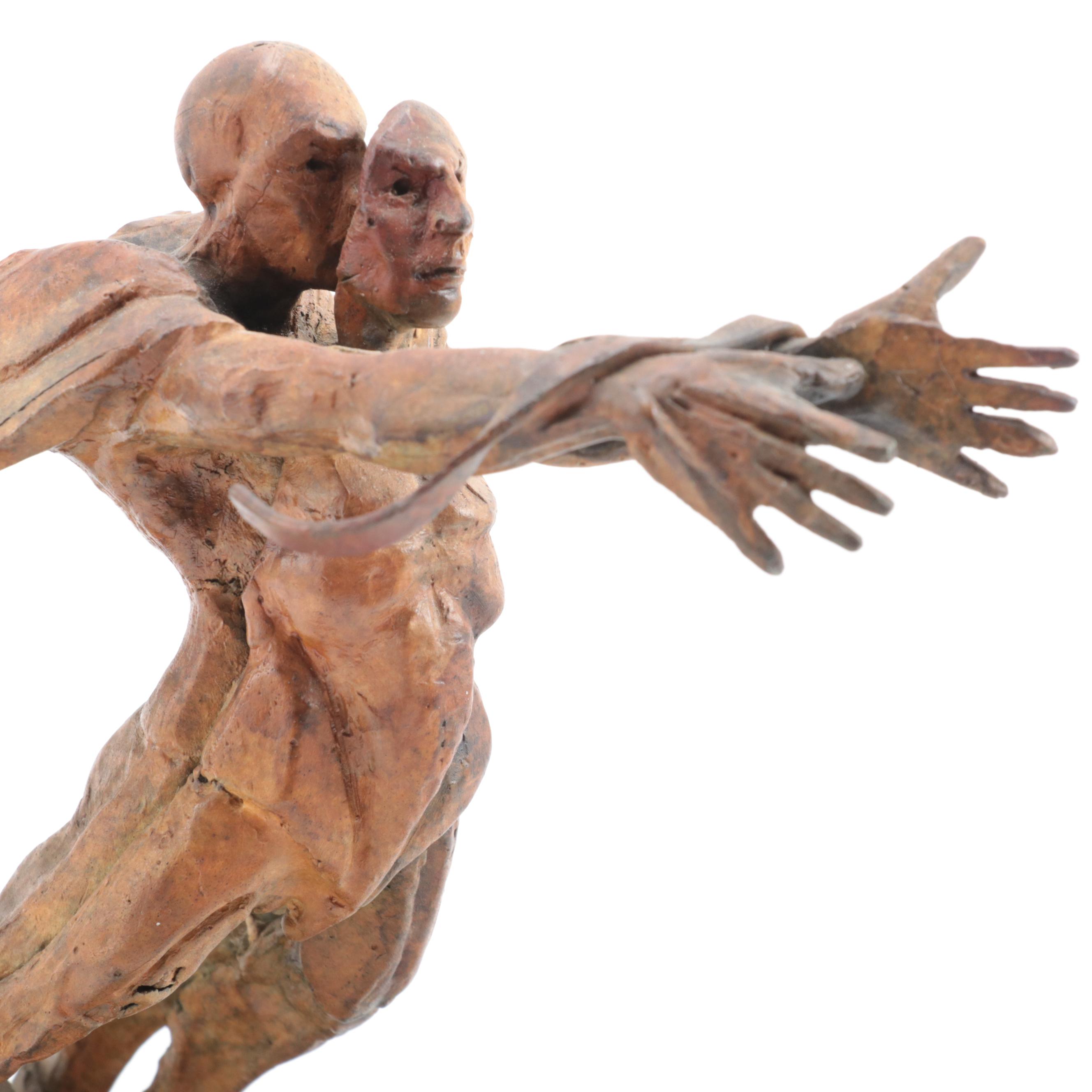 Theodore Gall Bronze Sculpture "Low Ryder" Circa 2000