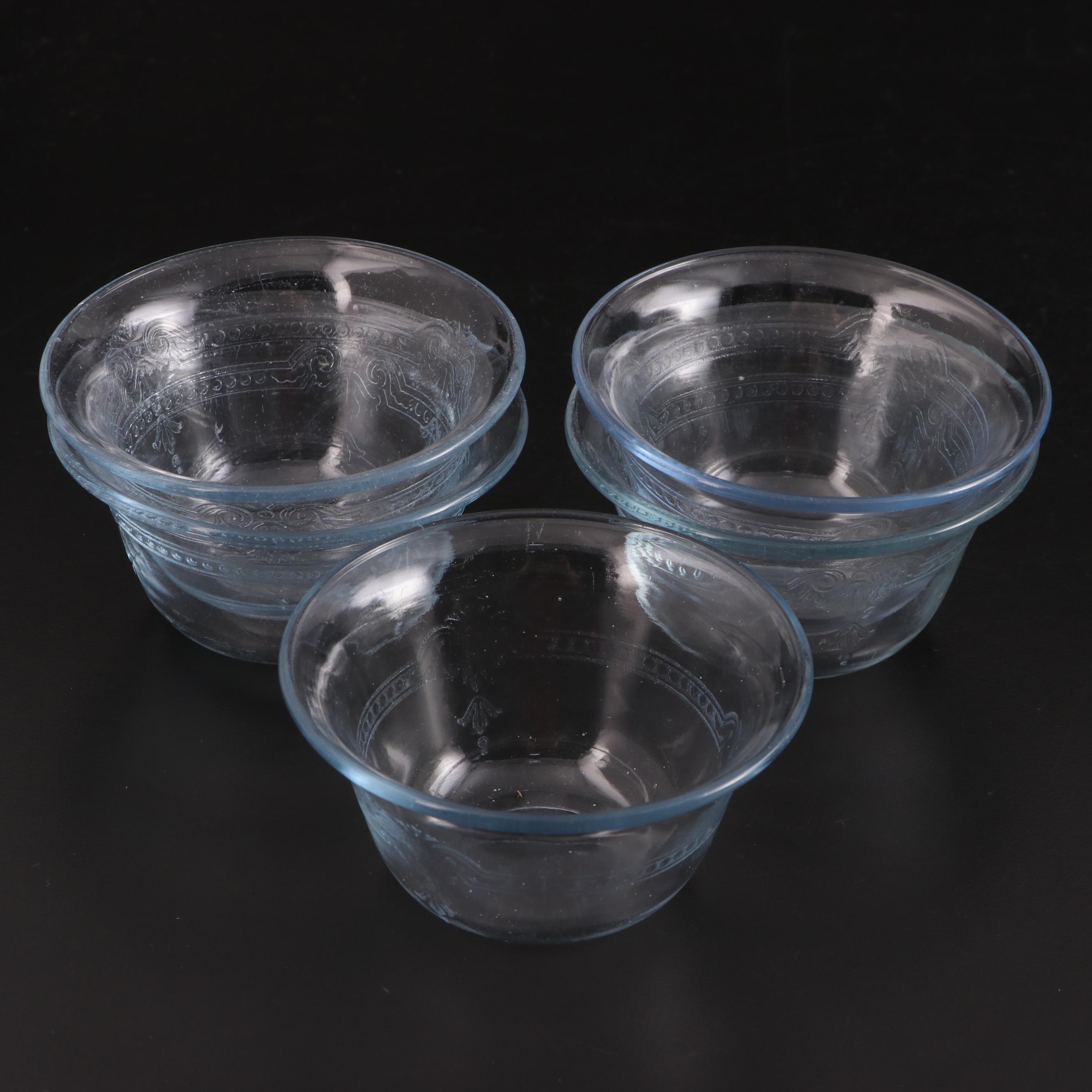 Anchor Hocking and Pyrex Custard Cups, Casseroles and Soup Bowls