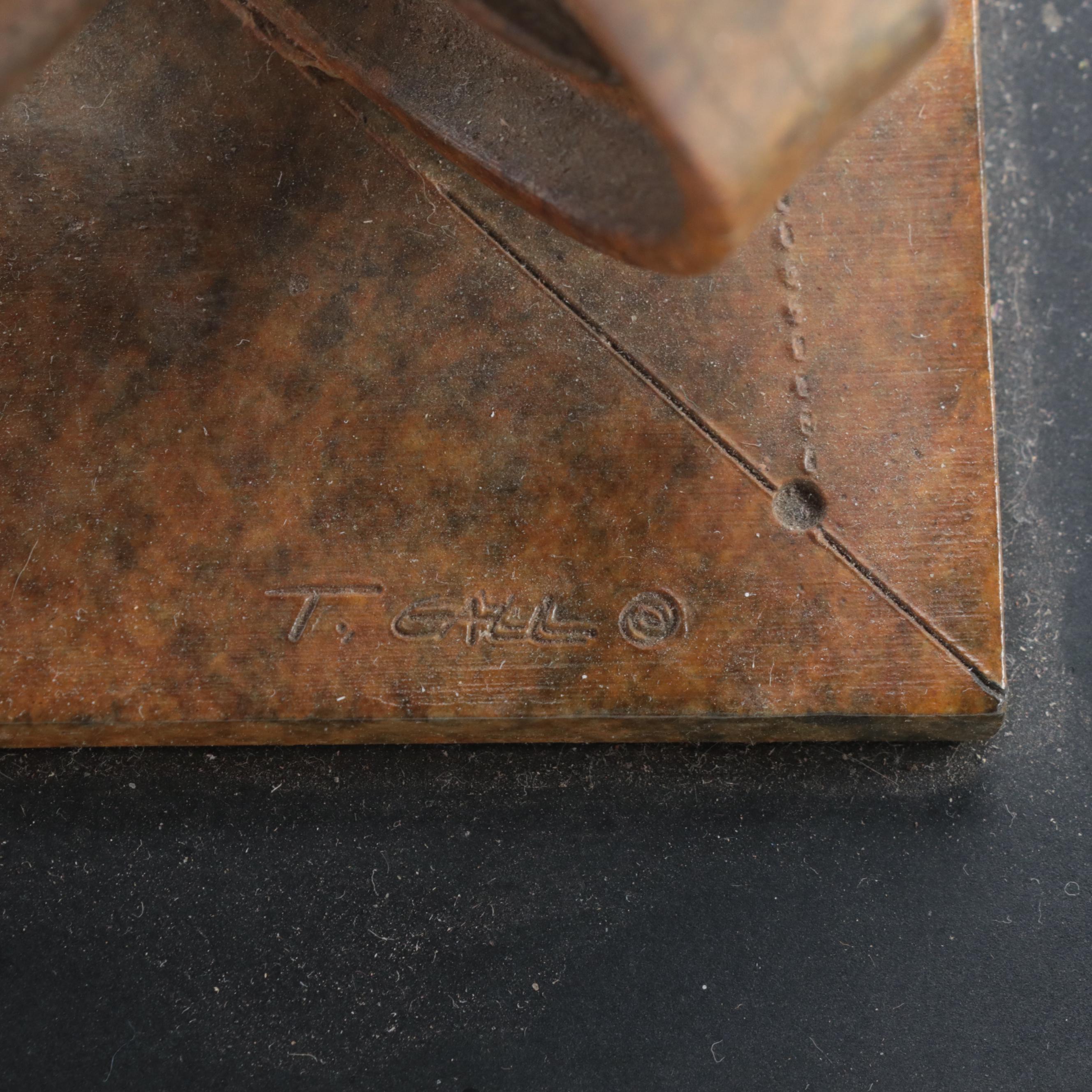 Theodore Gall Bronze Sculpture "Low Ryder" Circa 2000